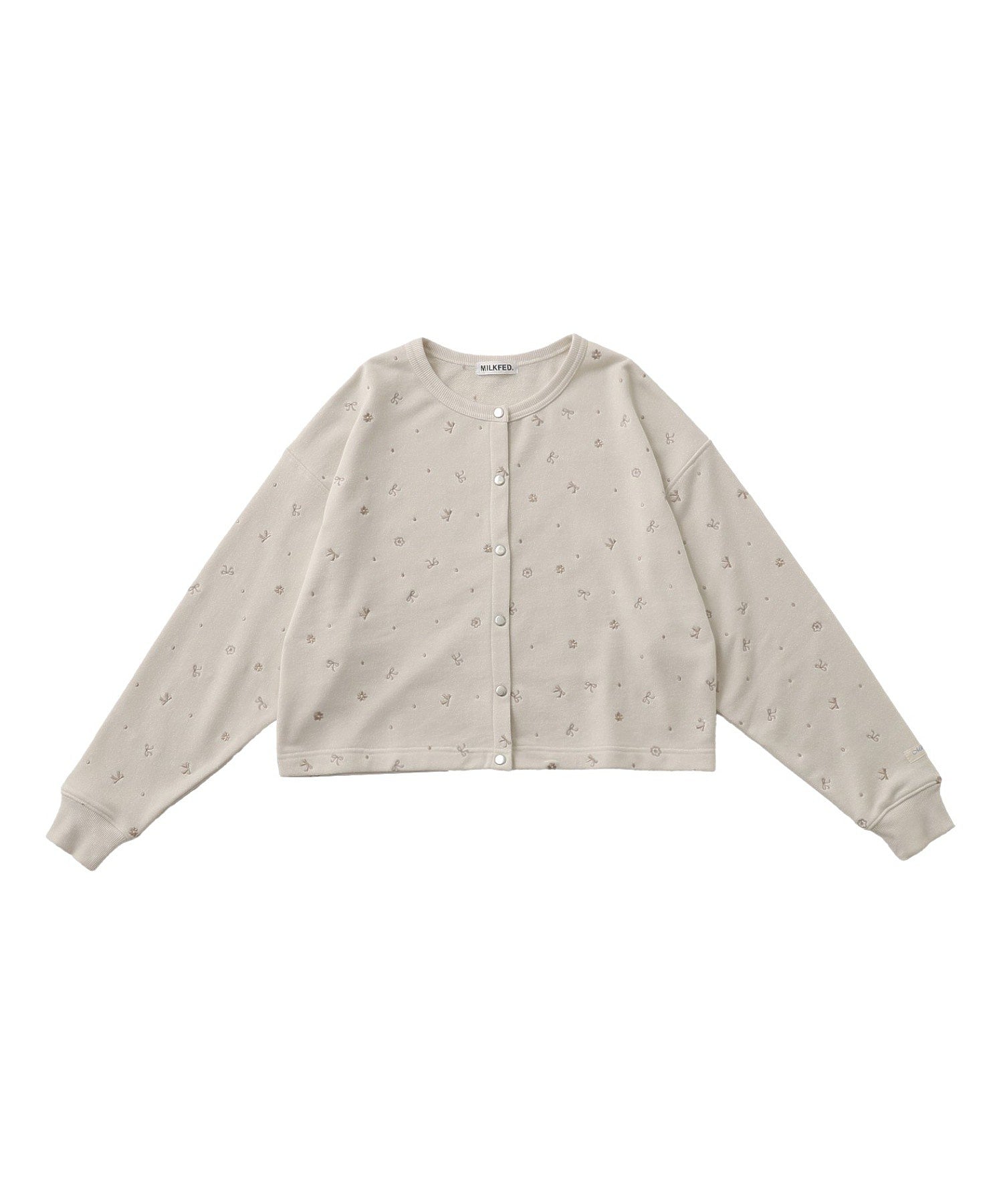 EMBROIDERY SWEAT JACKET