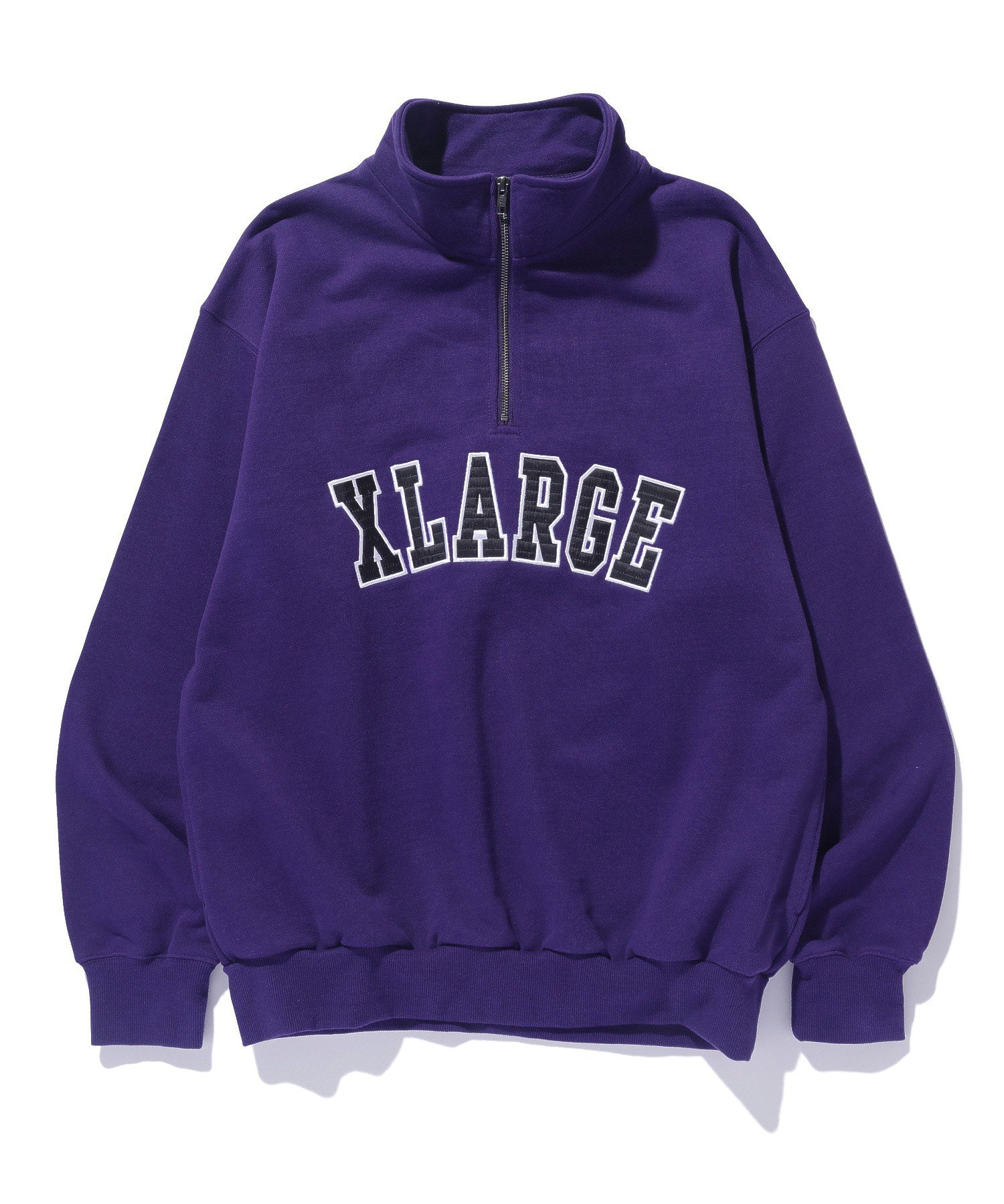 ARCH LOGO HALF ZIP SWEATSHIRT