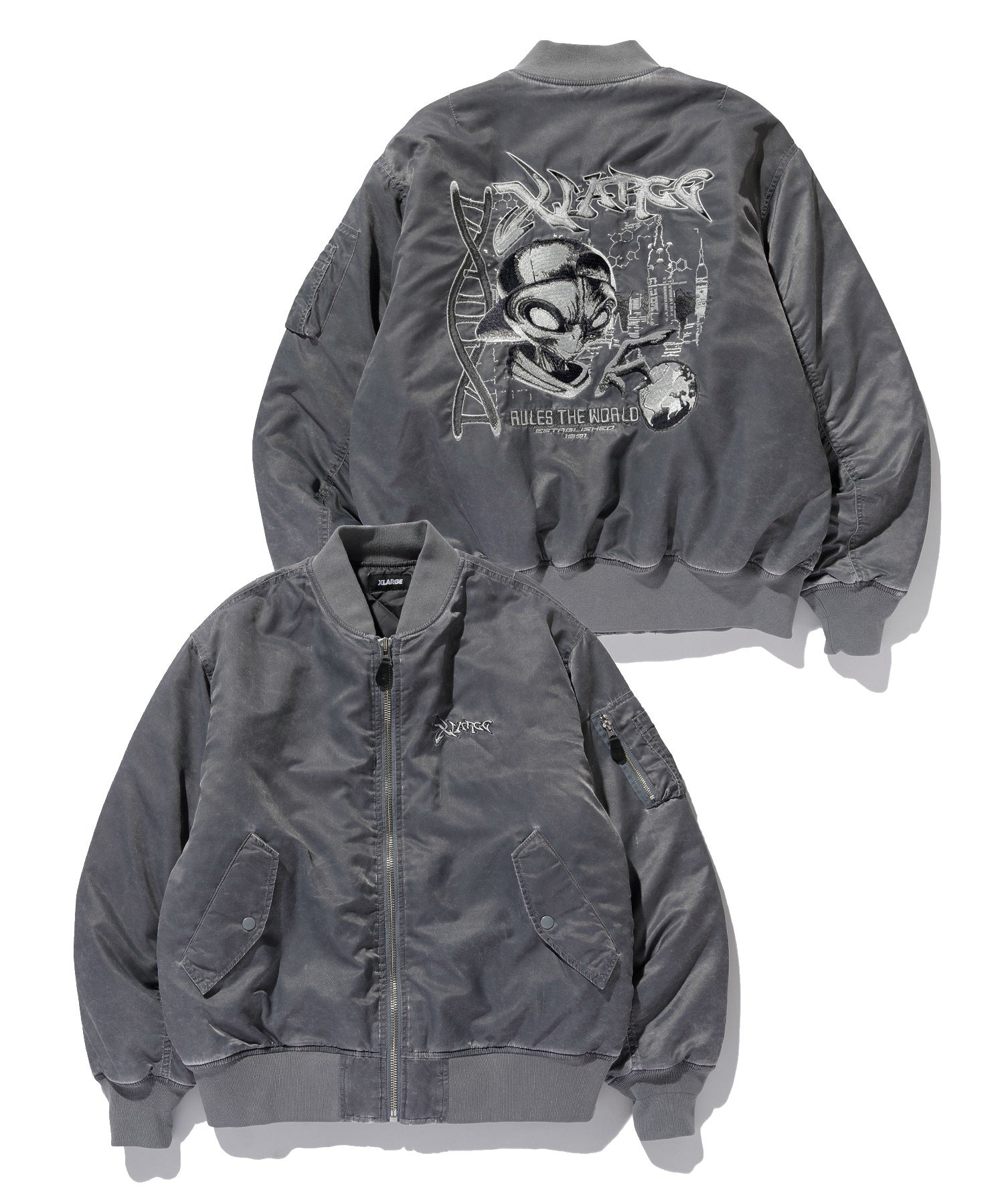 SNOW WASH MA-1