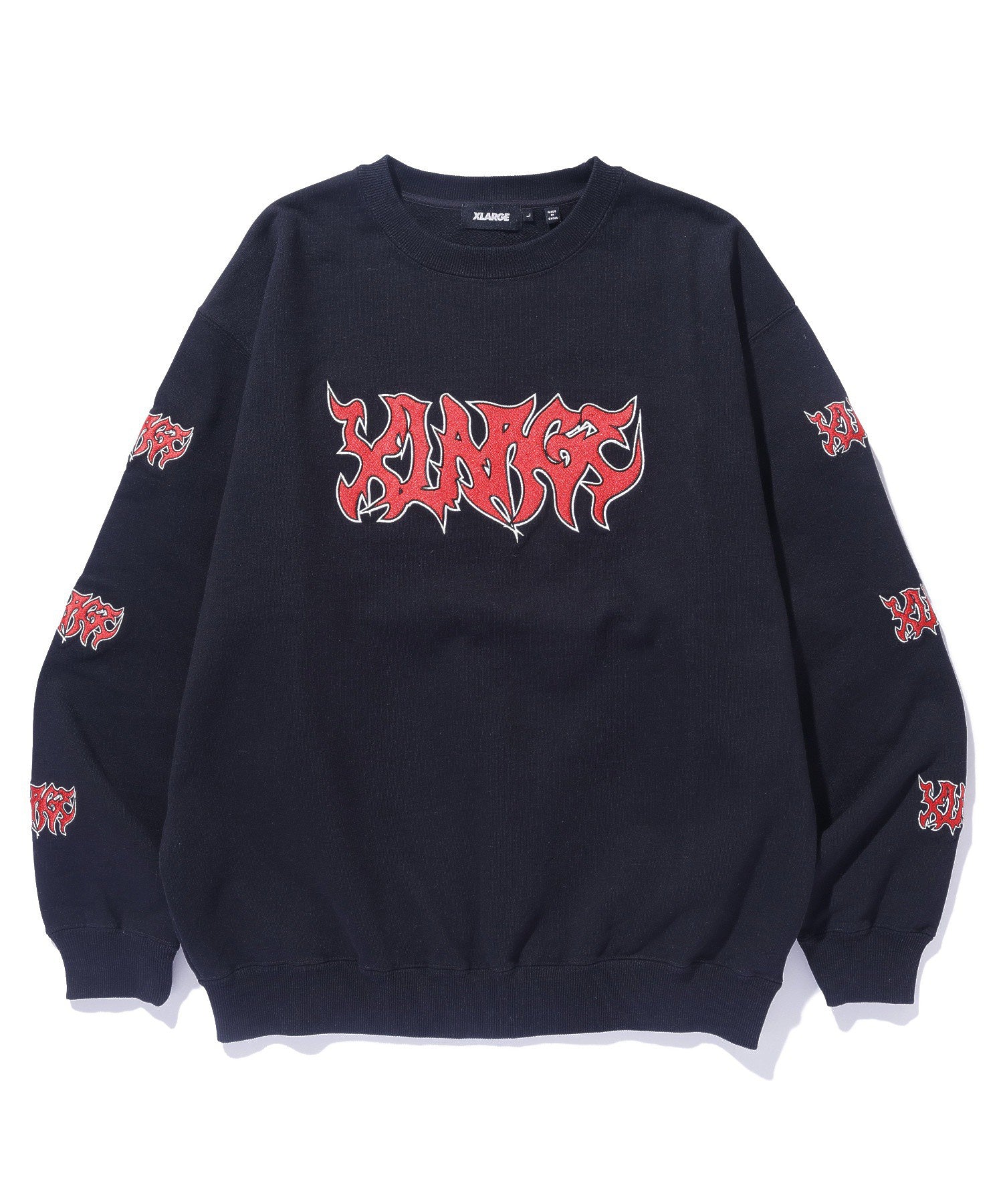 METAL CREWNECK SWEATSHIRT