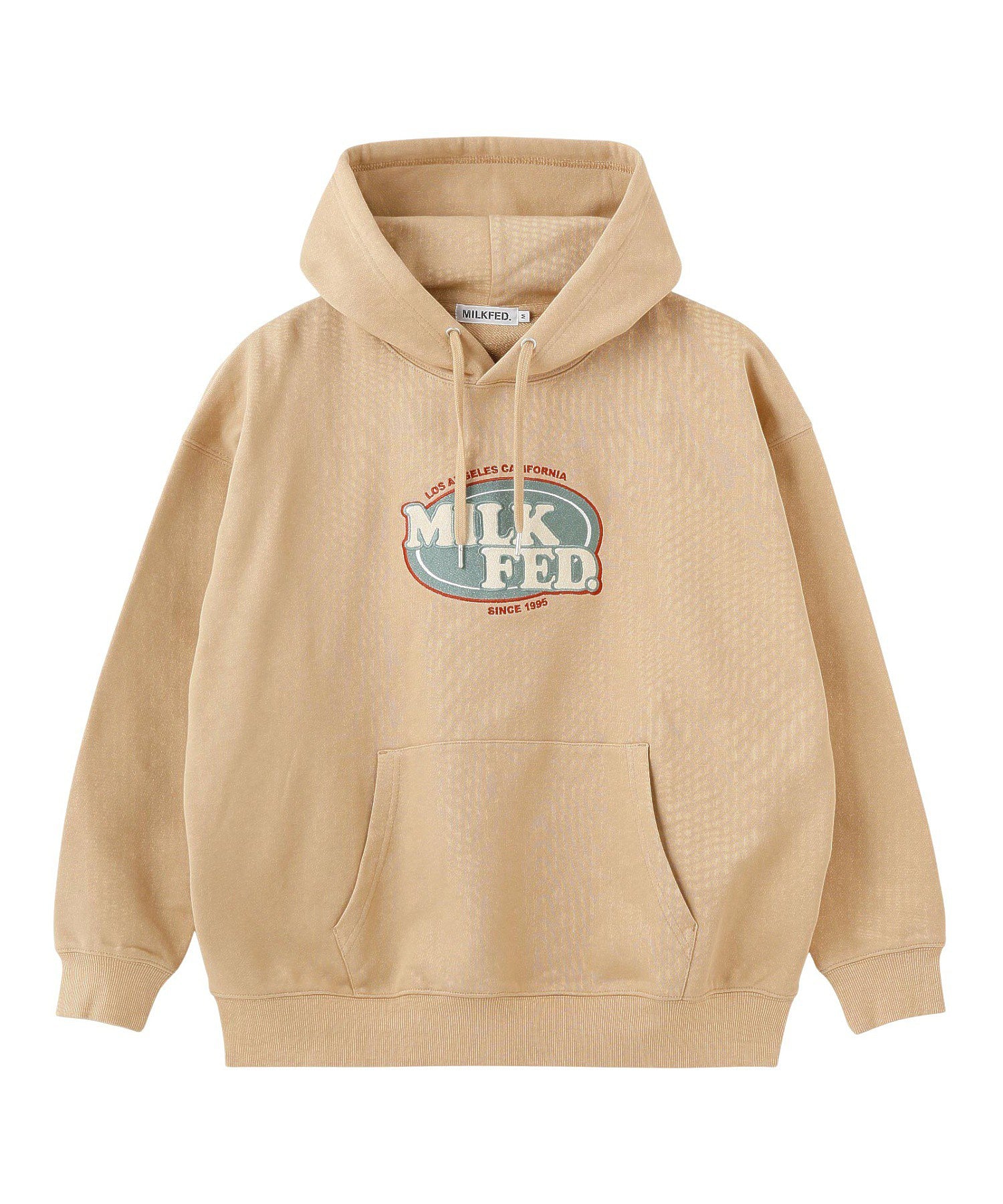OVAL LOGO WIDE HOODIE SWEAT