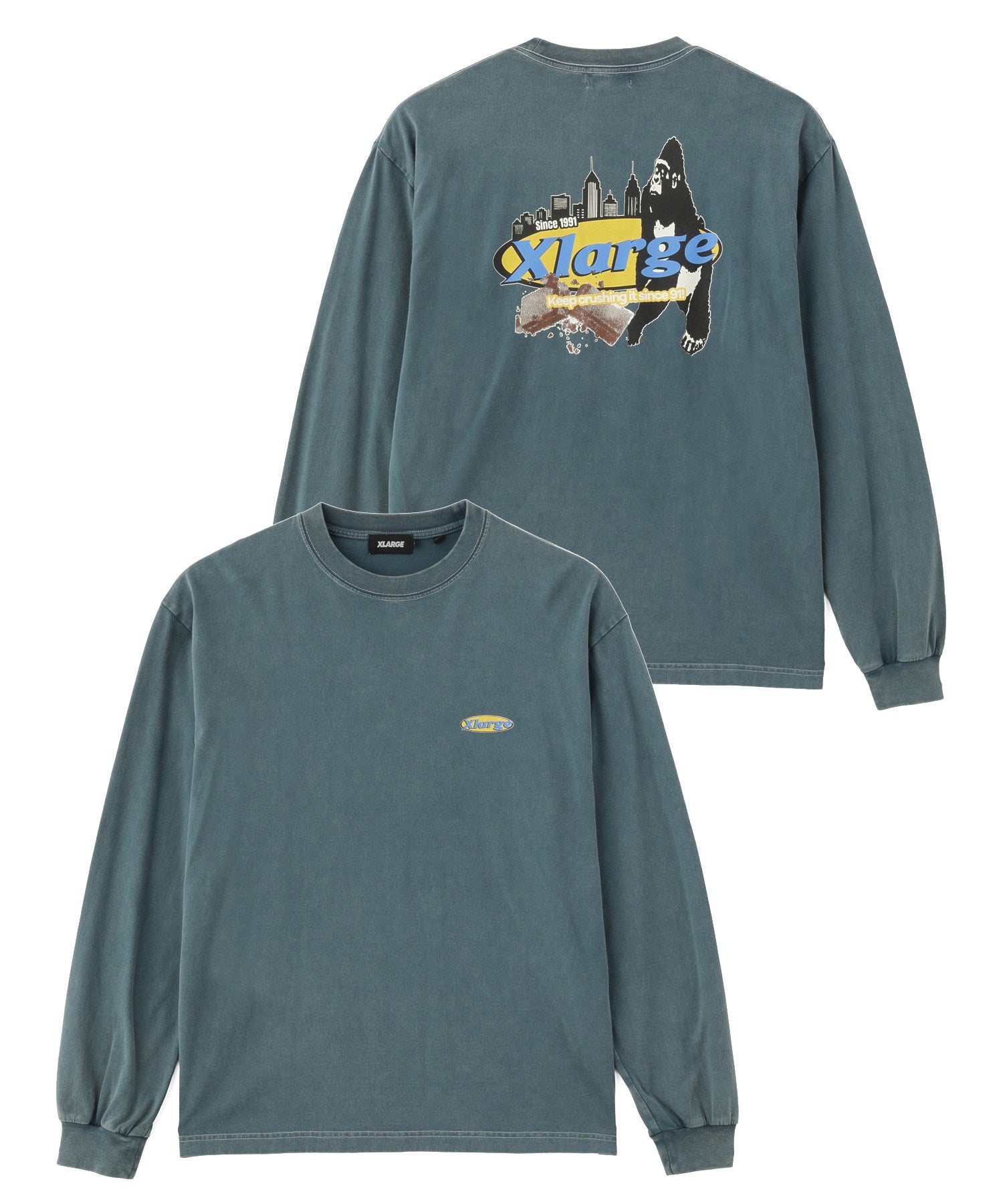 CRUSHING L/S TEE