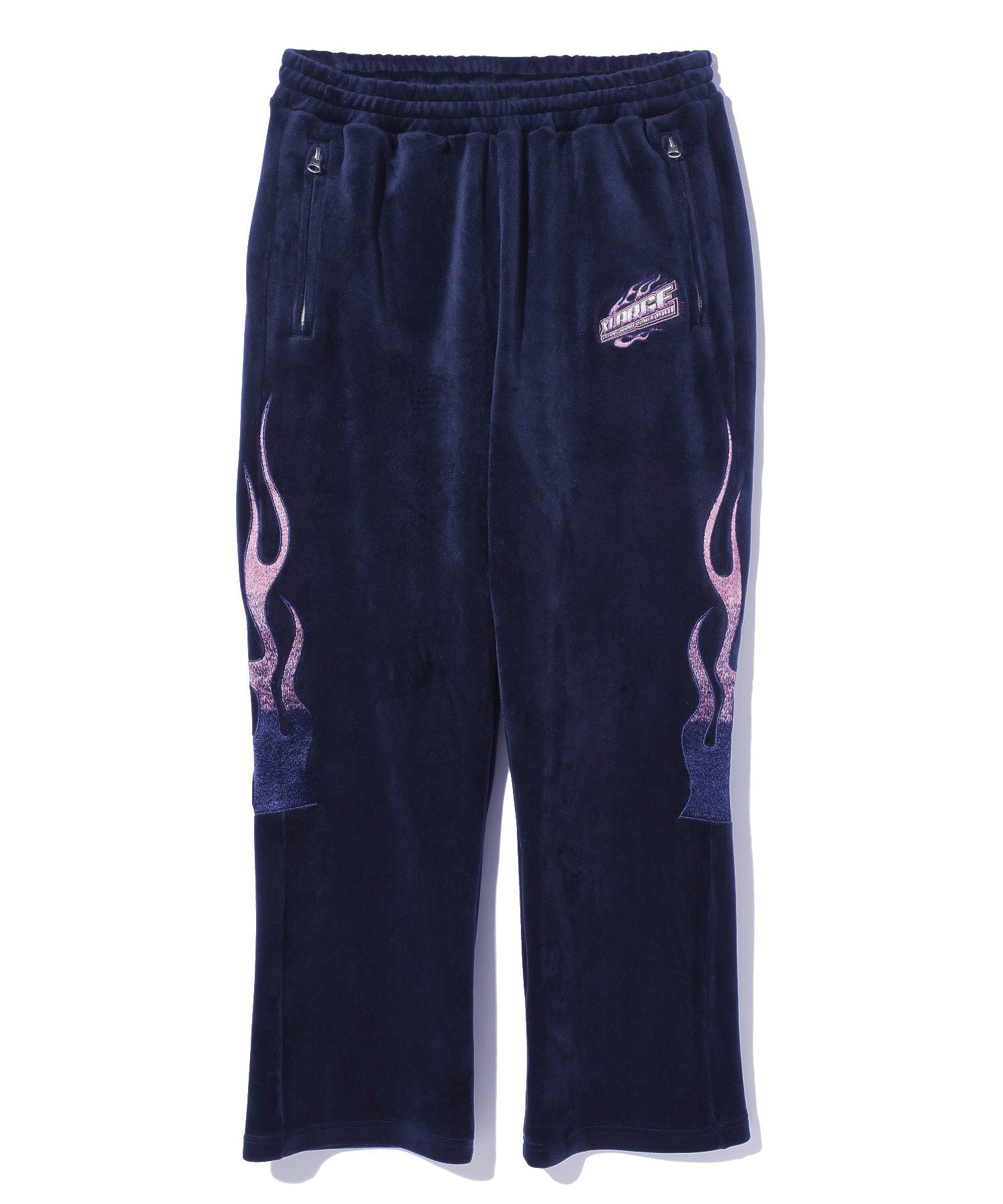 VELOUR TRACK PANTS