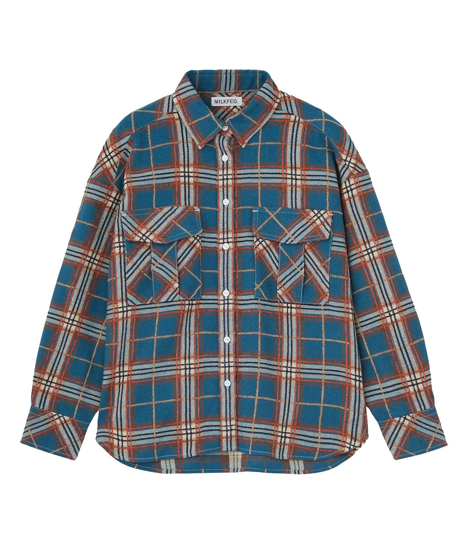 LOGO PLAID SHIRT