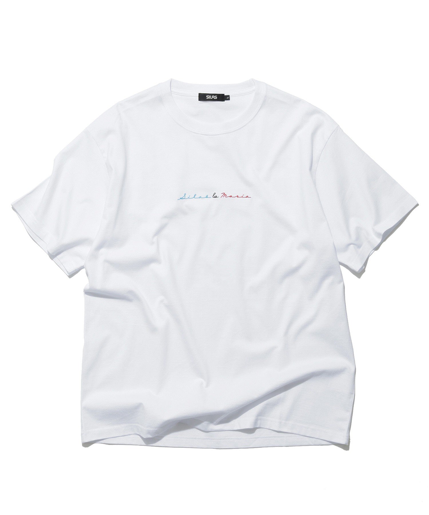 EMBROIDERY SILAS AND MARIA S/S TEE