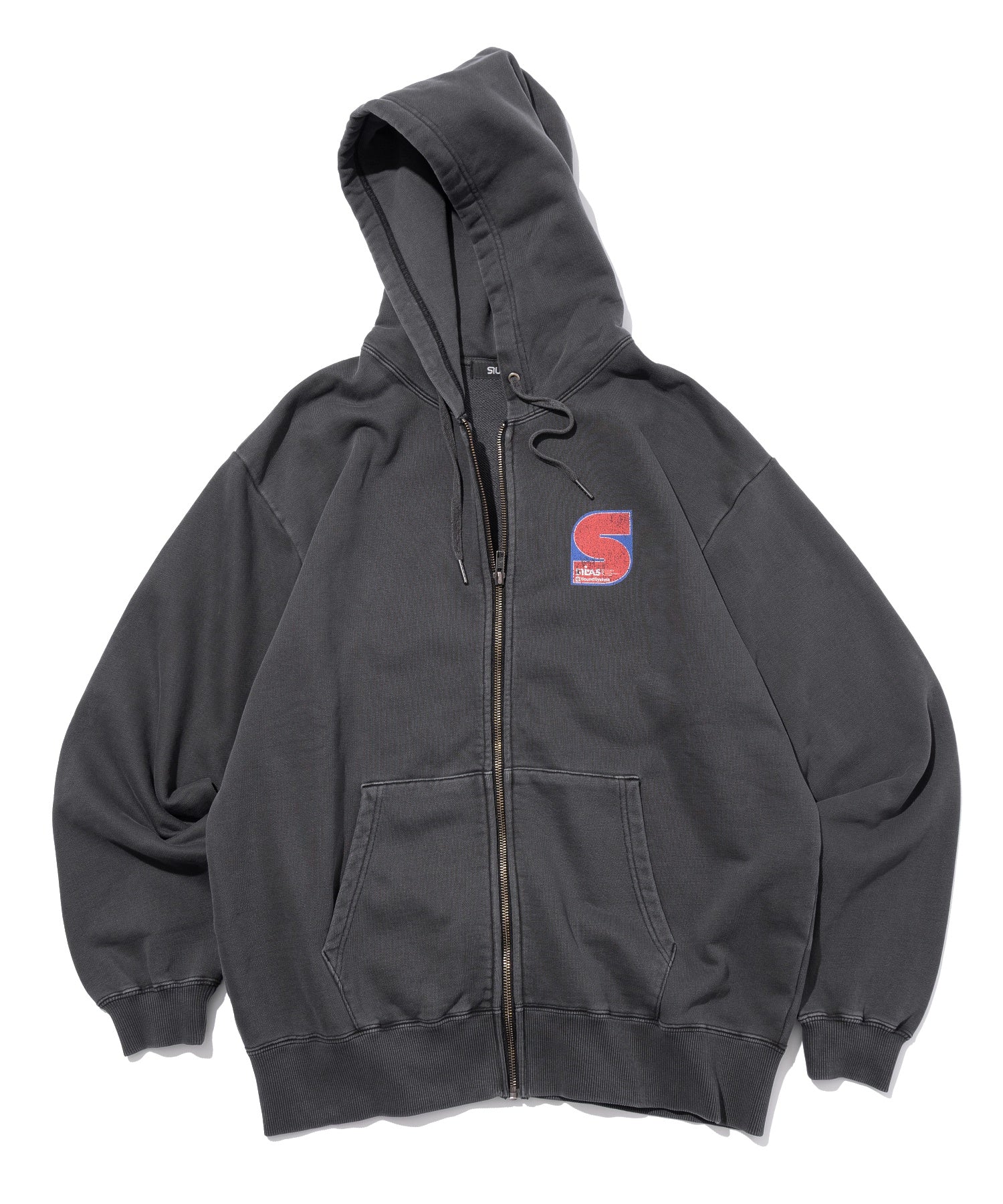 STICKER BOMB ZIP HOODIE