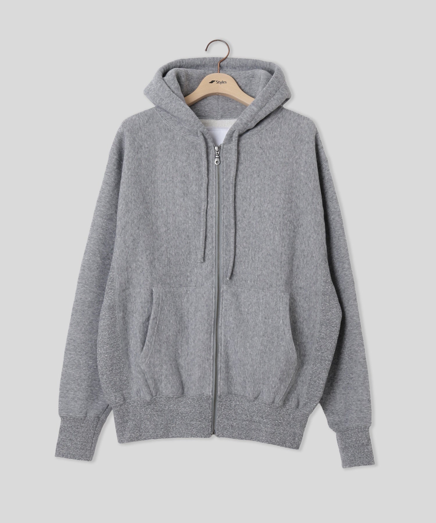 VROOM/ヴィルーム/L/S ZIPHOODIE VLR112976ZIPRF8 CHA