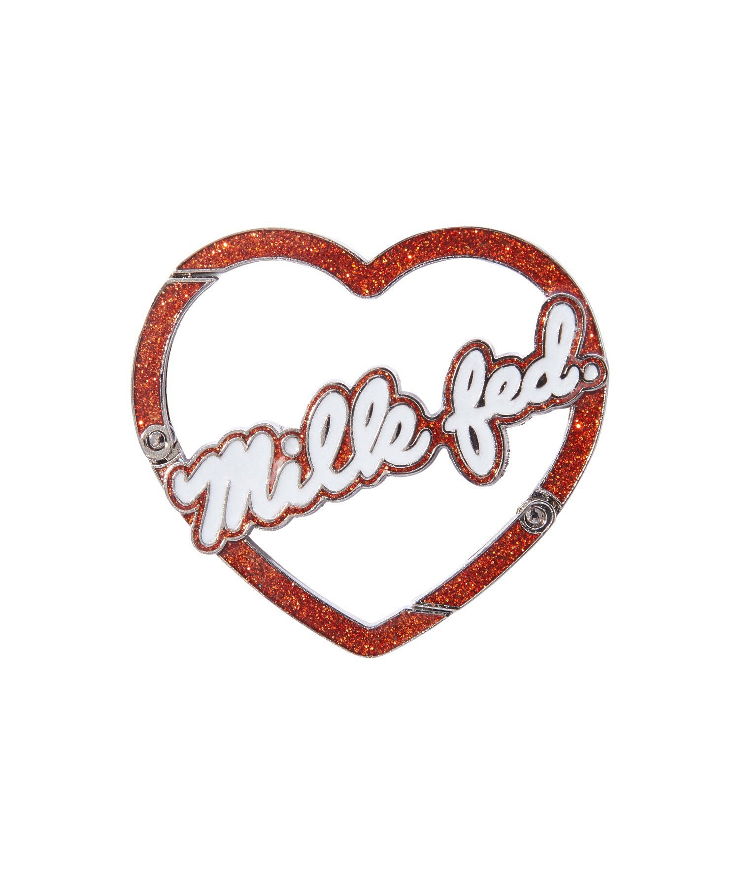 HEART LOGO METAL CARABINER