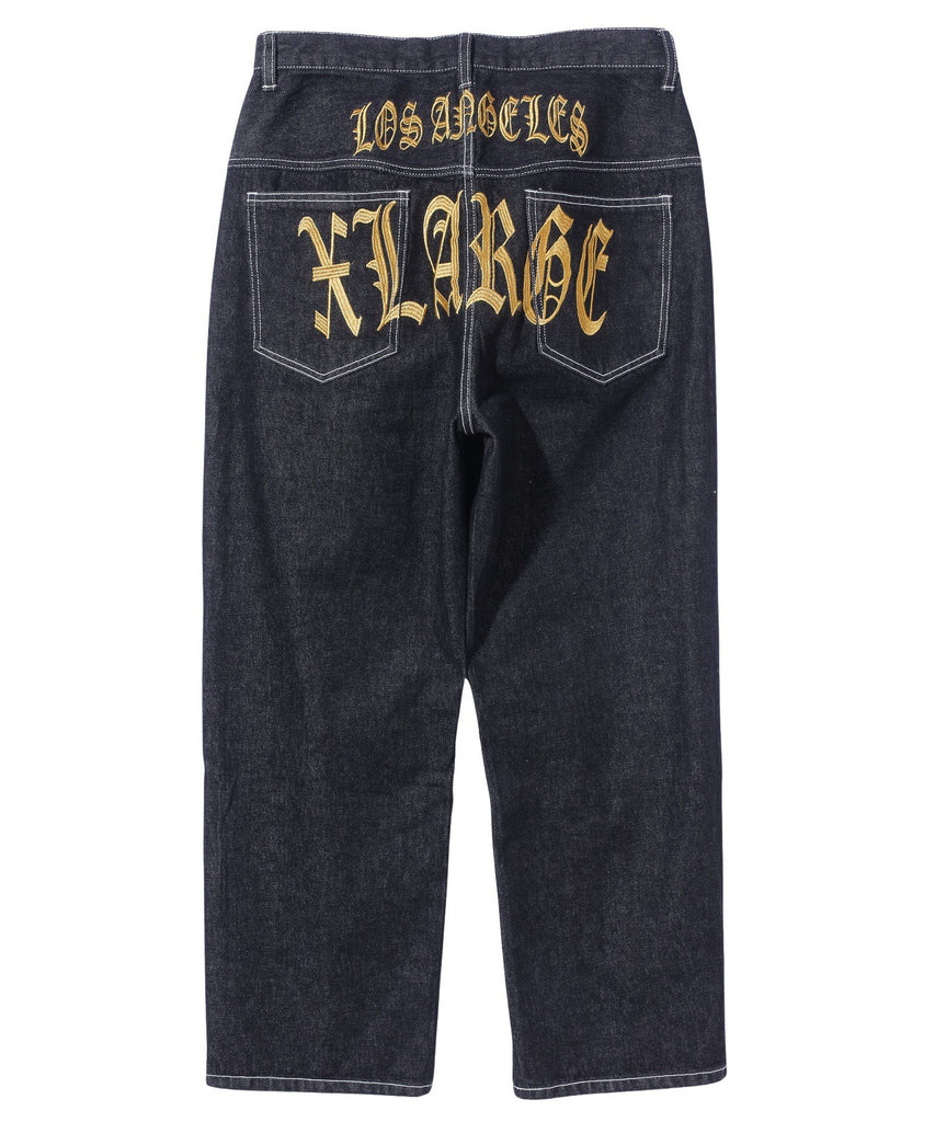 OLD ENGLISH LOGO DENIM PANTS XLARGE – calif（カリフ）公式サイト