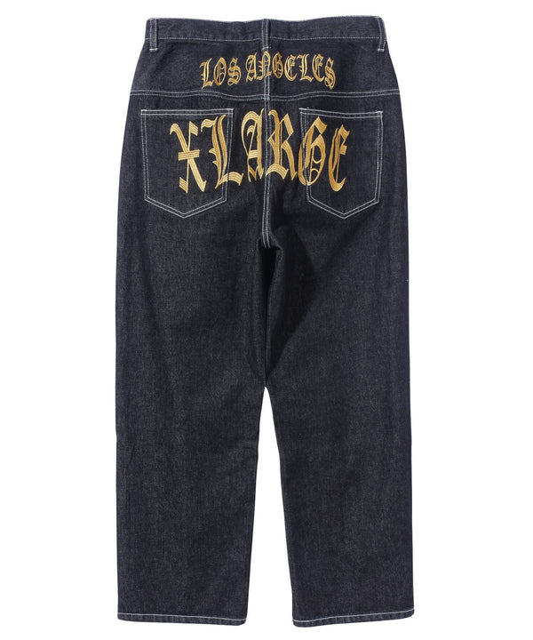 OLD ENGLISH LOGO DENIM PANTS XLARGE – calif（カリフ）公式サイト
