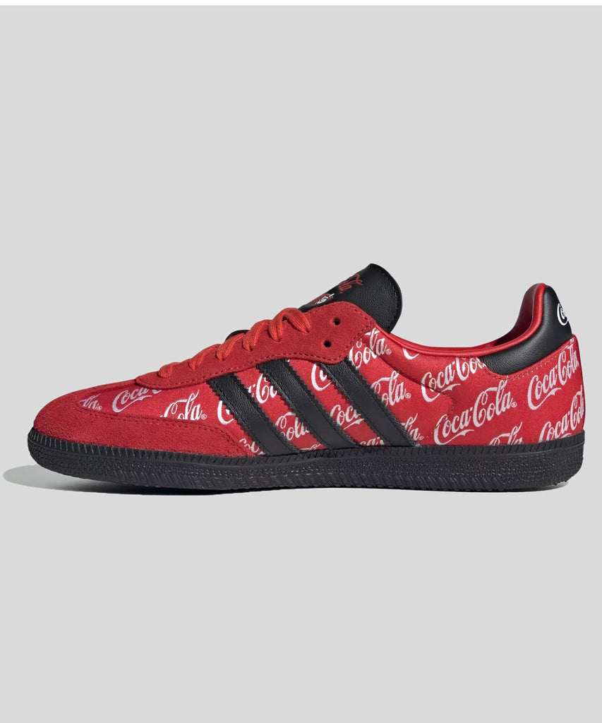 Coca-Cola スニーカー レッド/ブラック ADIDAS/アディダス/COCA COLA SAMBA OG SHOES KH6893 – calif（カリフ