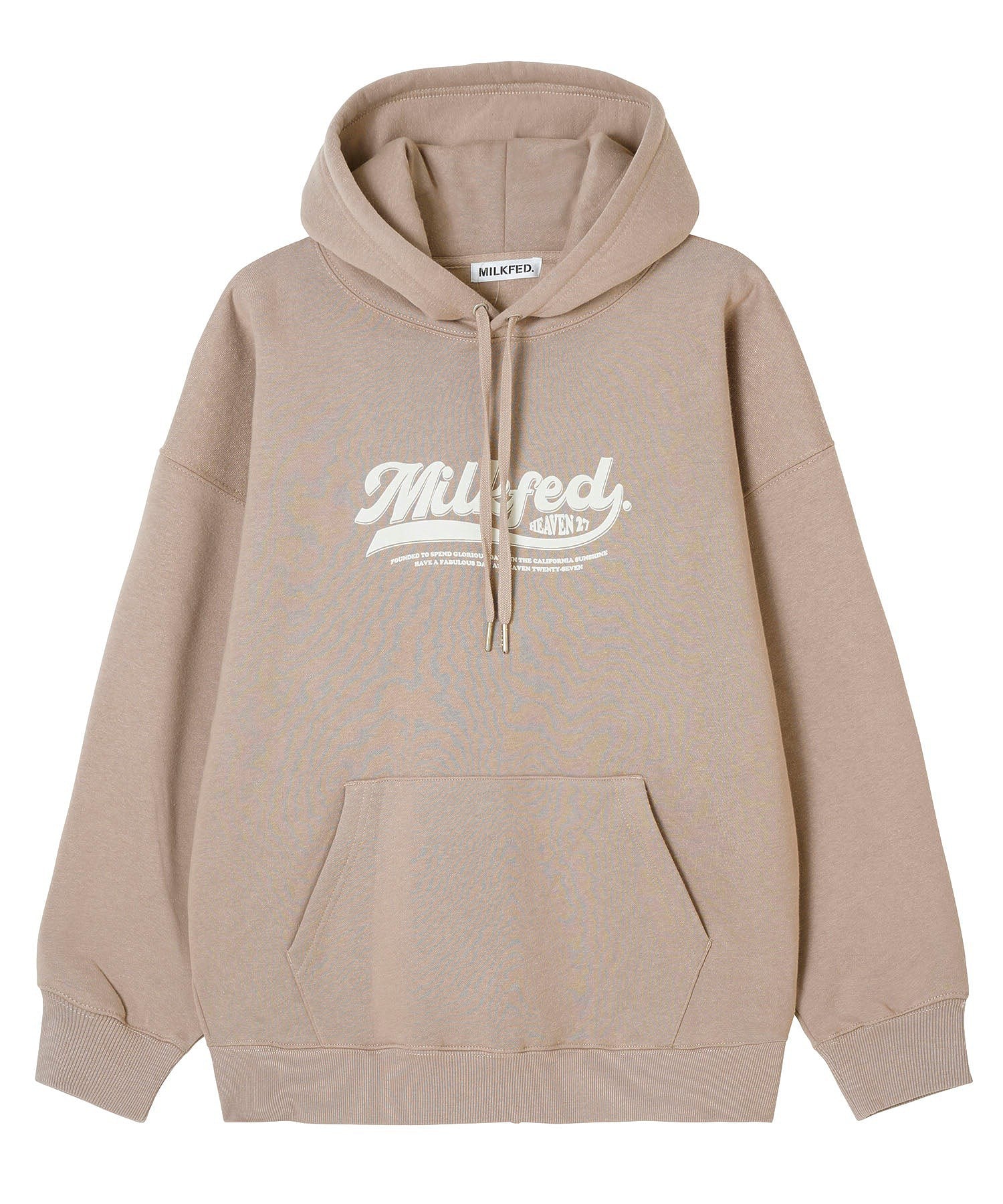 CURSIVE LOGO BIG HOODIE MILKFED.