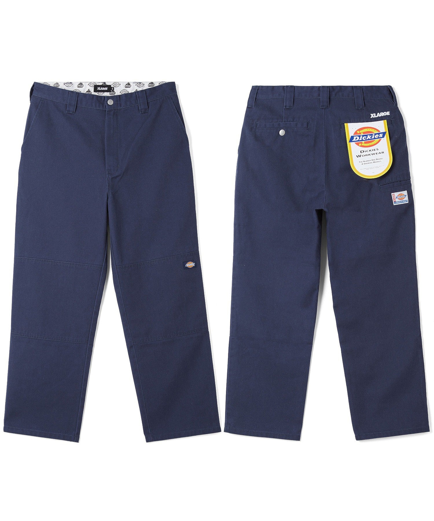 XLARGE×Dickies DOUBLE KNEE PANTS