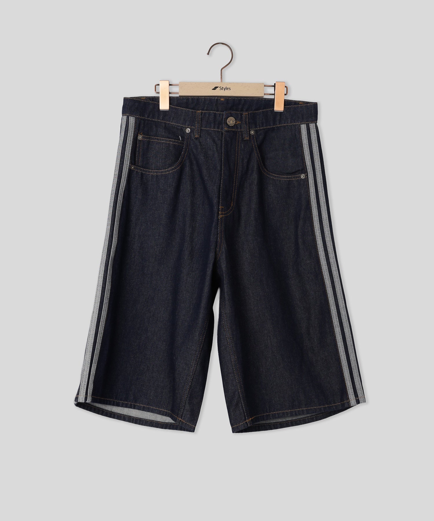 adidas/アディダス/FIREBIRD ADICOLOR RAW DENIM SHORTS VZ530