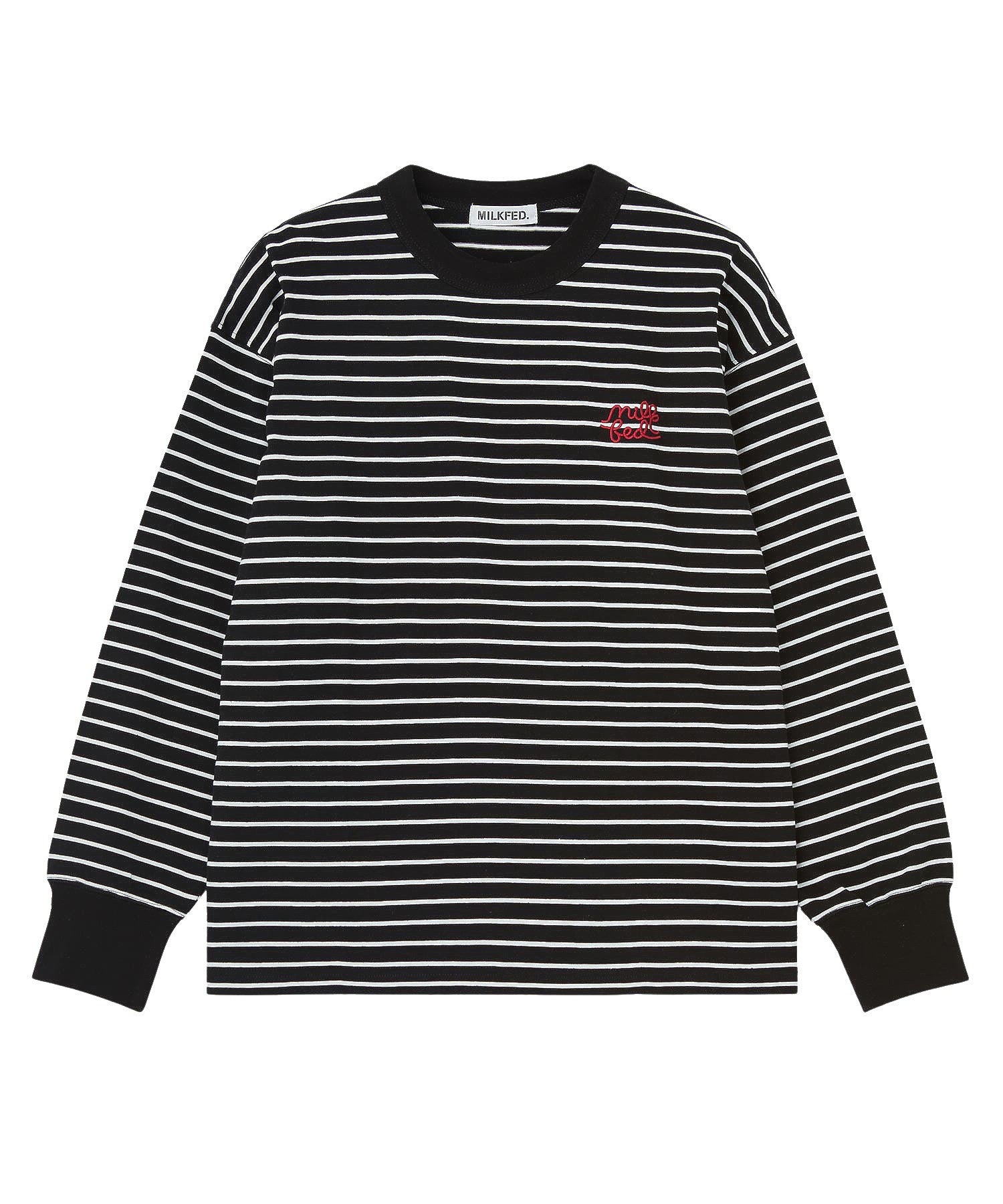 STRIPED L/S TOP