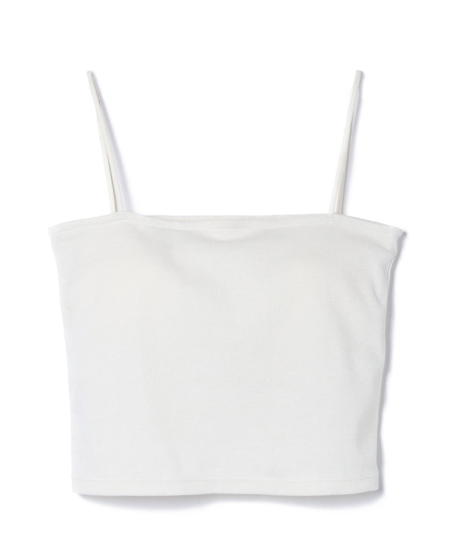 BRA TOP CORD STRAP CROPPED CAMISOLE BABU-BU