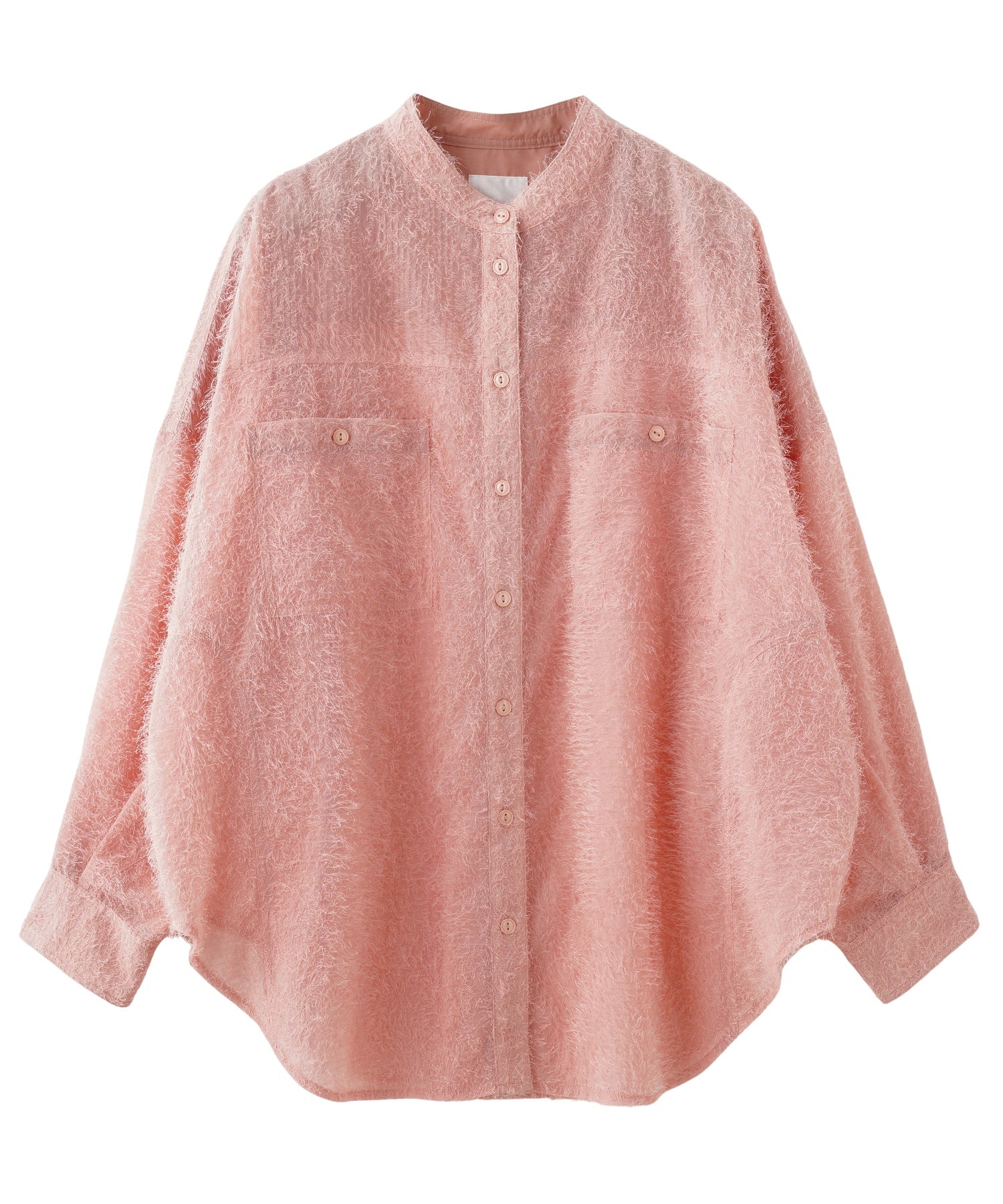 GENE HEAVENS/FRINGE SHEER RELAX SHIRT