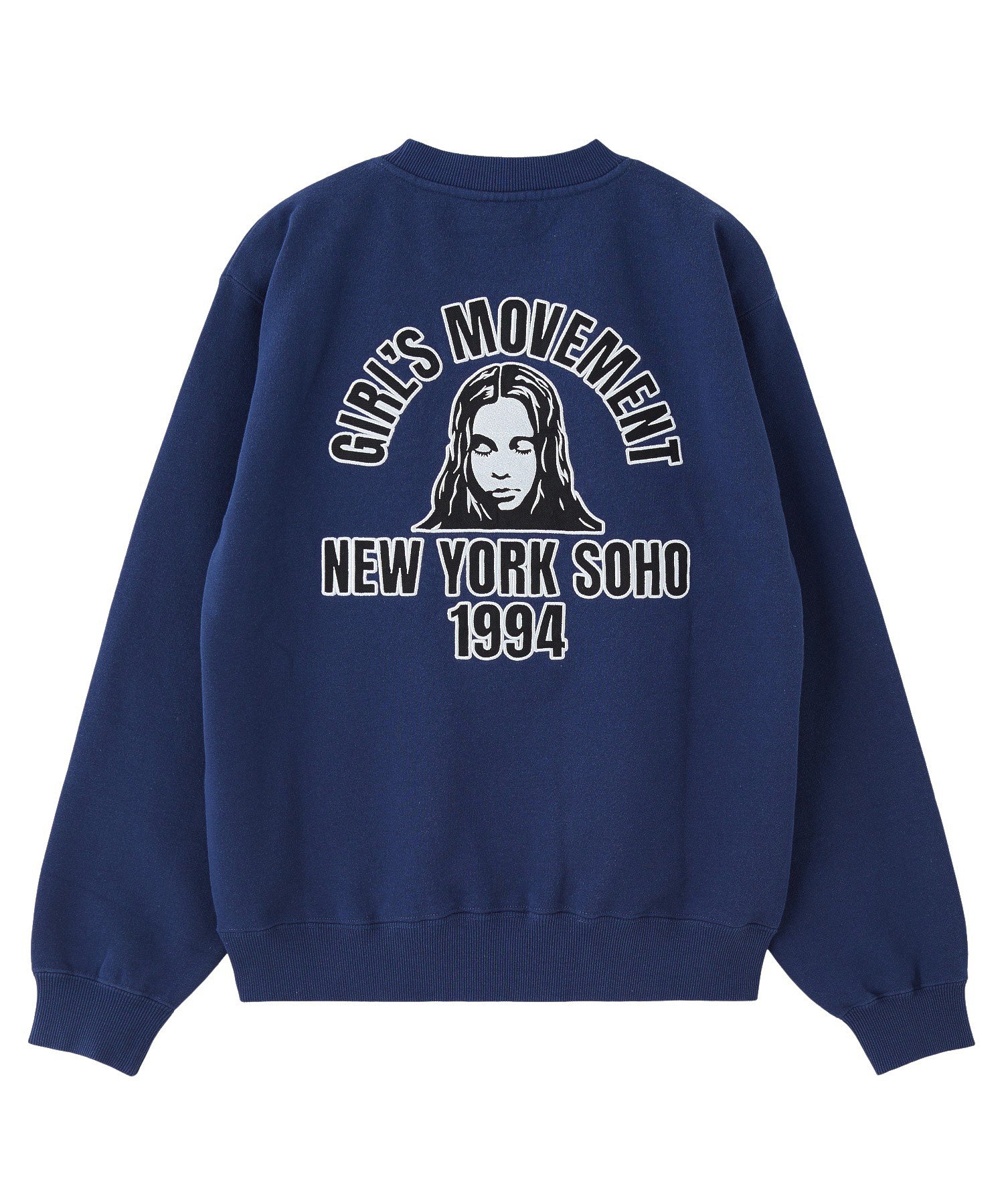 ARCH LOGO AND FACE PATCH SWEATSHIRT
