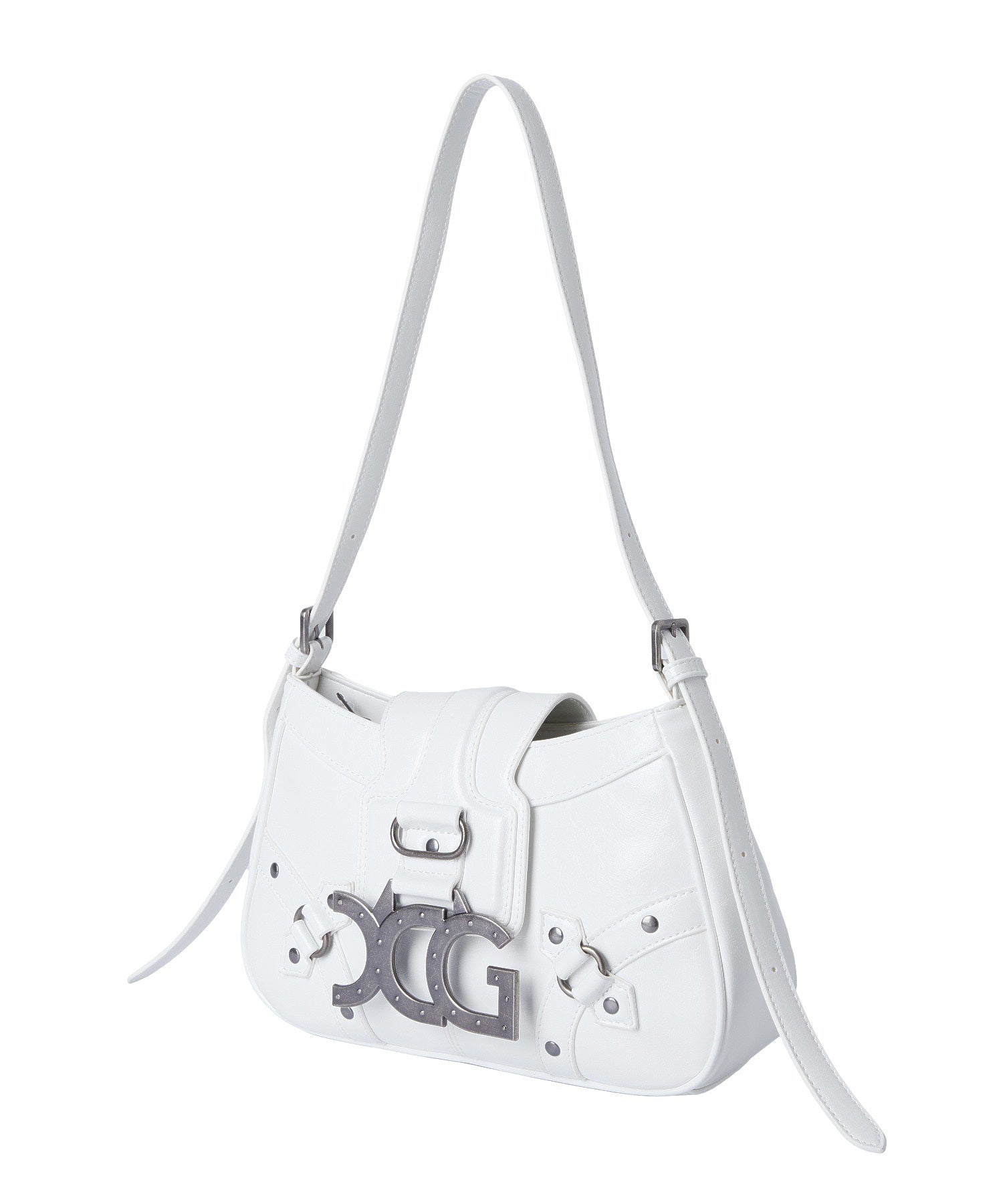 XG LOGO PLATE SHOULDER BAG