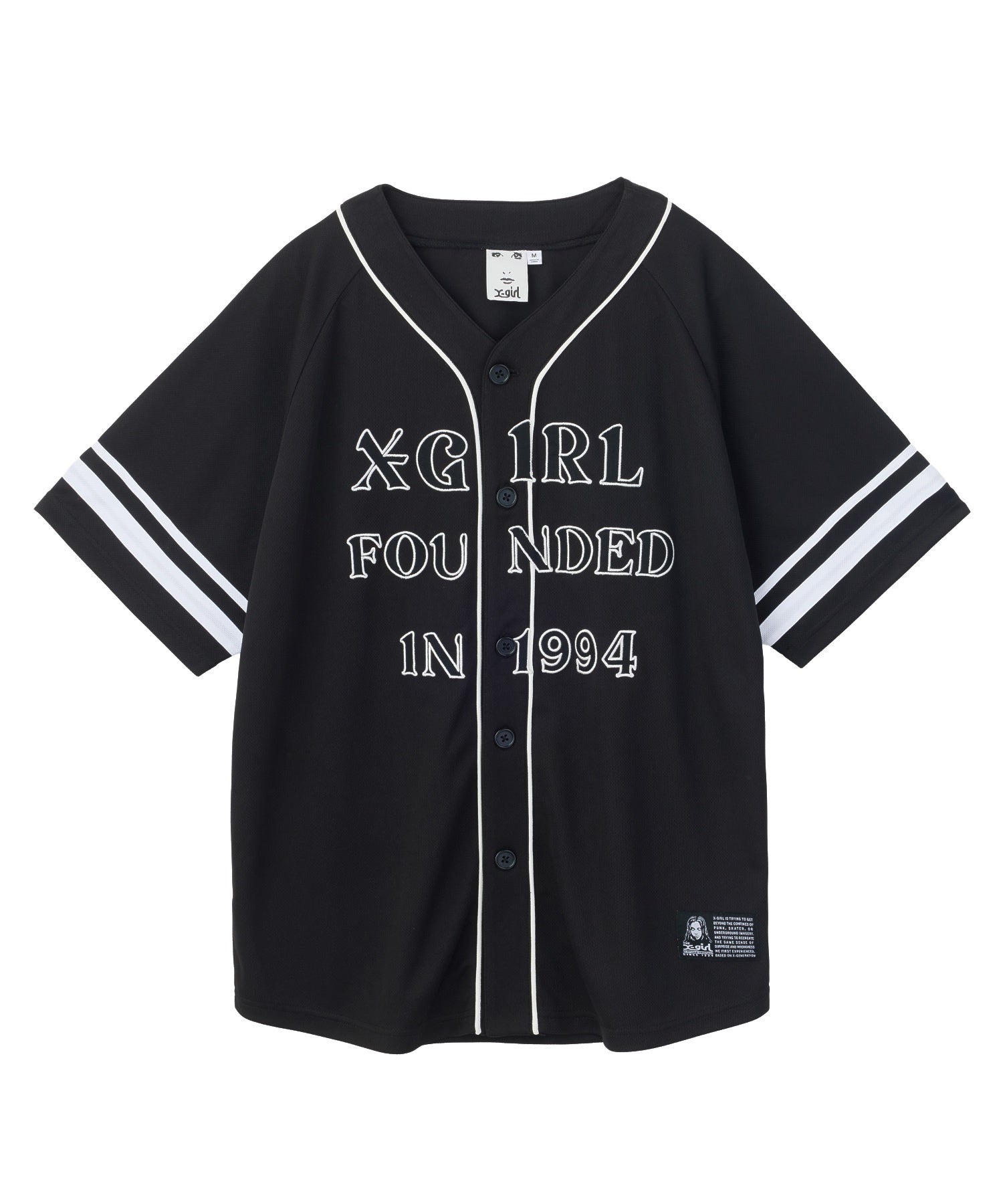 LOGO PATCH BASEBALL SHIRT