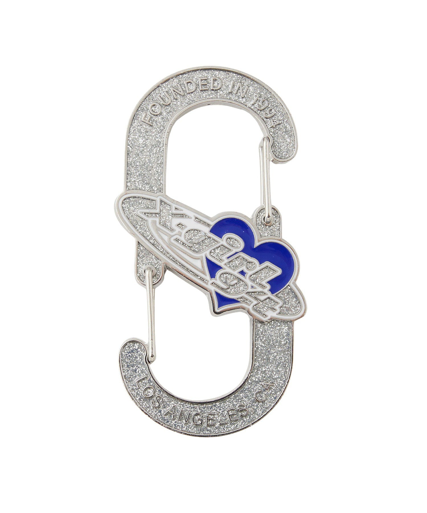 PLANET HEART LOGO CARABINER