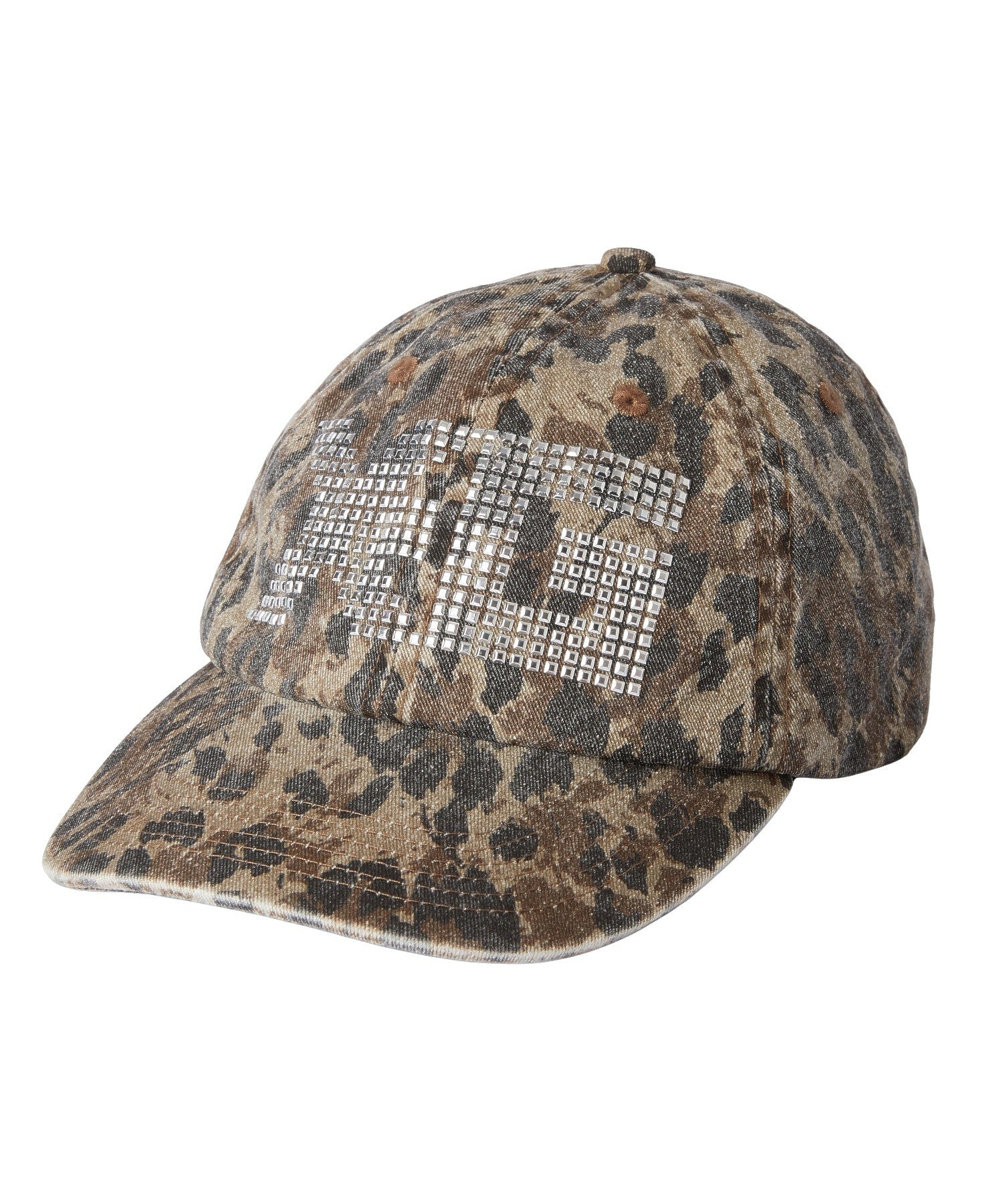 SQUARE STUDDED LOGO 6PANEL CAP