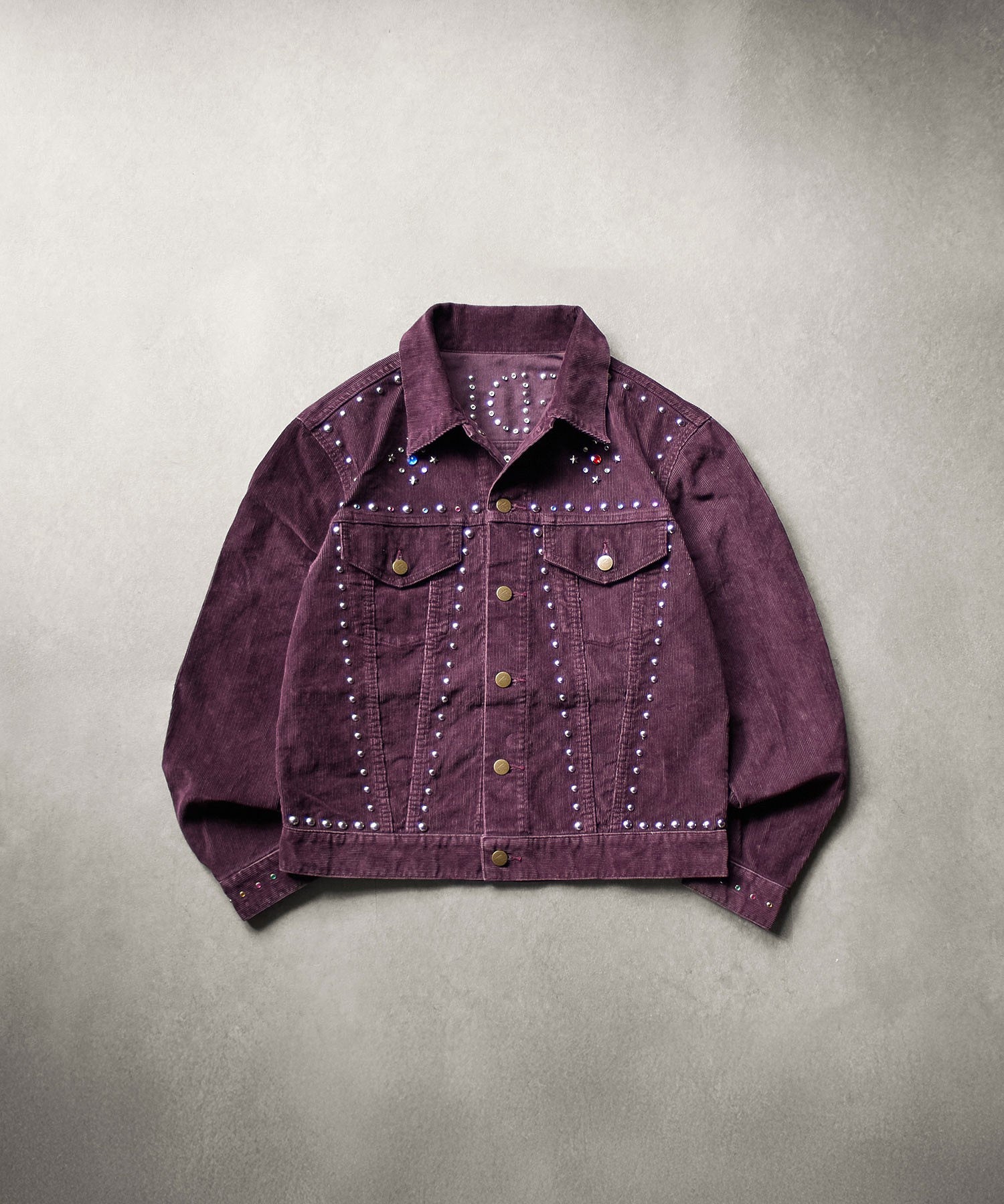 NEEDLES/STUDDED JEAN JACKET