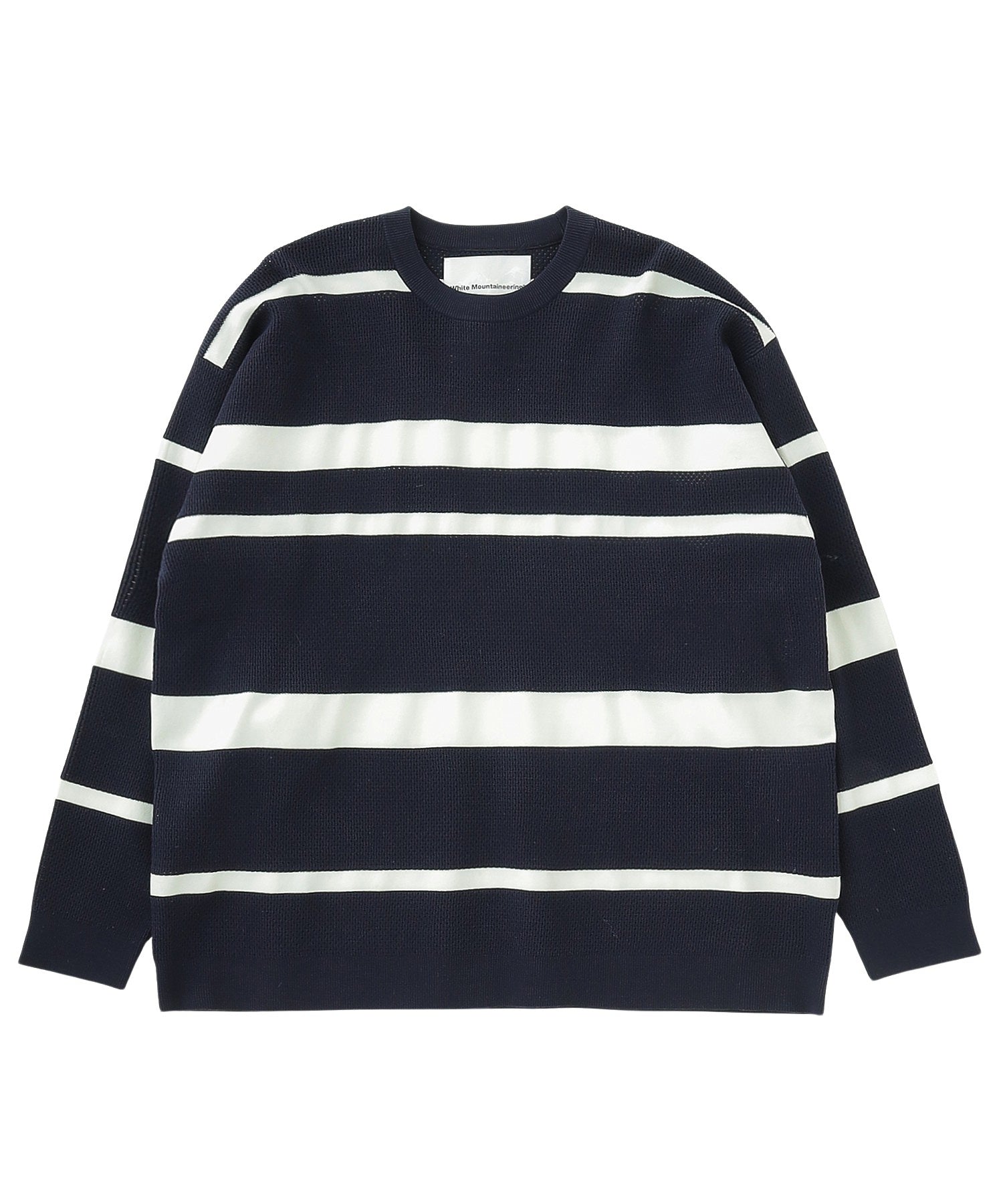 WHITE MOUNTAINEERING/ホワイトマウンテニアリング/STRIPE KNIT PULLOVER/WM2571602