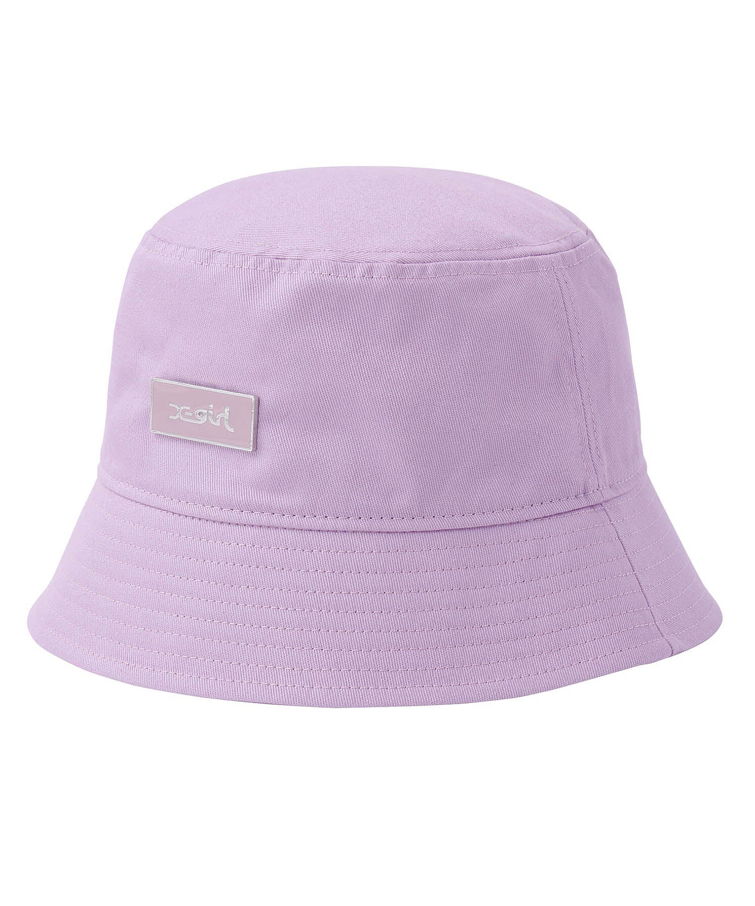 METAL PLATE BUCKET HAT X-girl