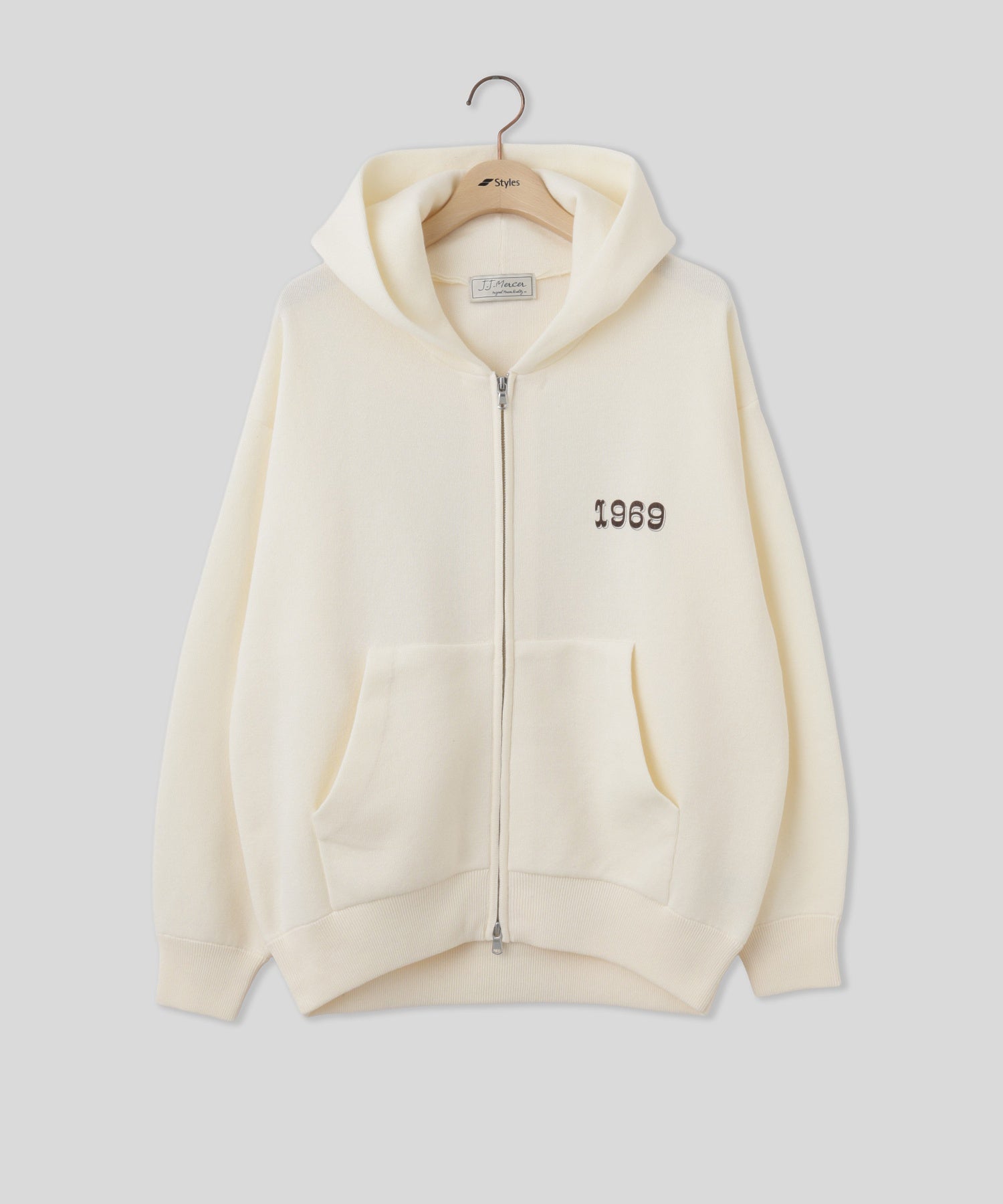 J.J.MERCER/ジェイジェイマーサー/KNIT ZIP HOODIE JME-26W104