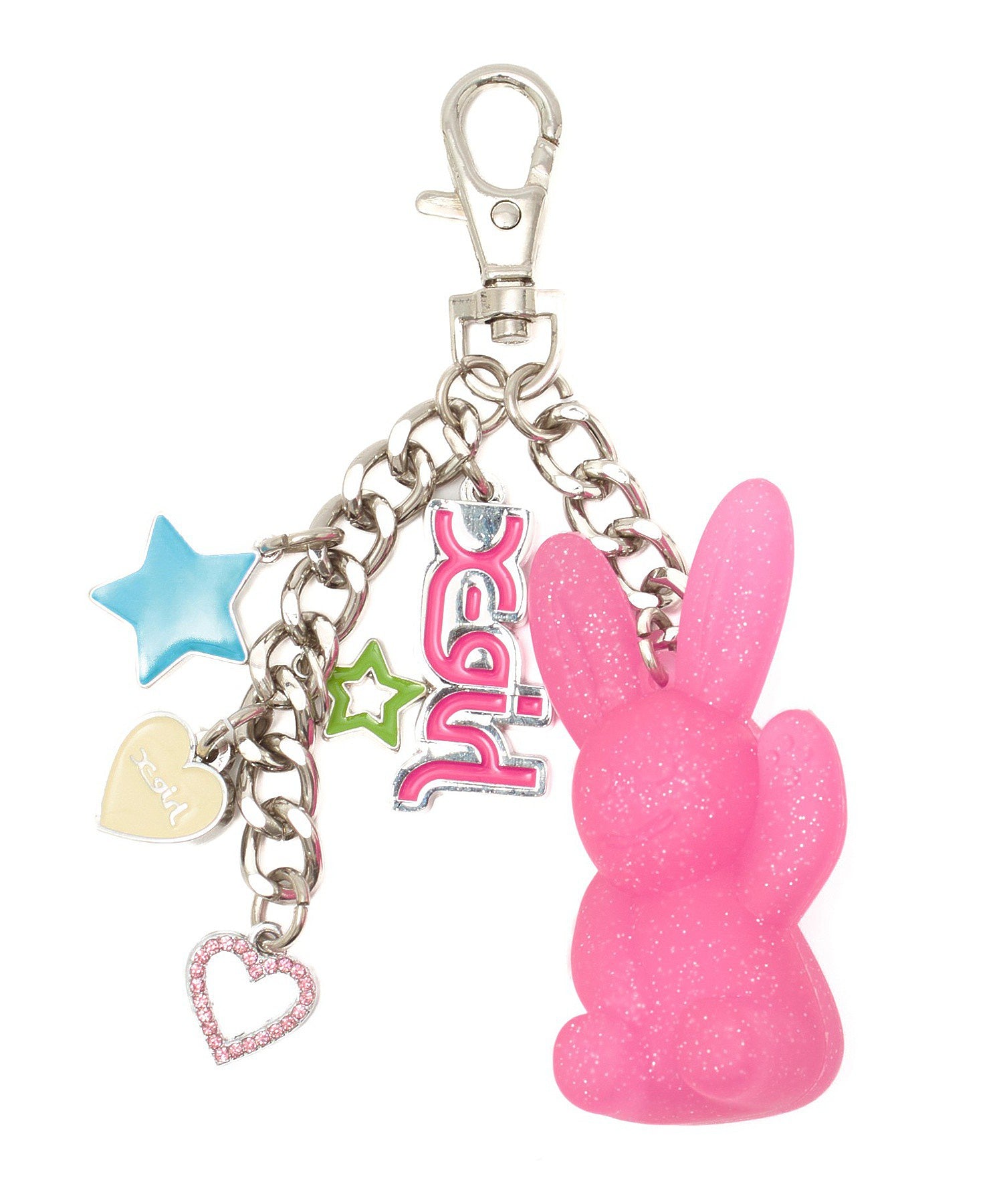 GUMMY BUNNY COLORFUL KEY CHARM