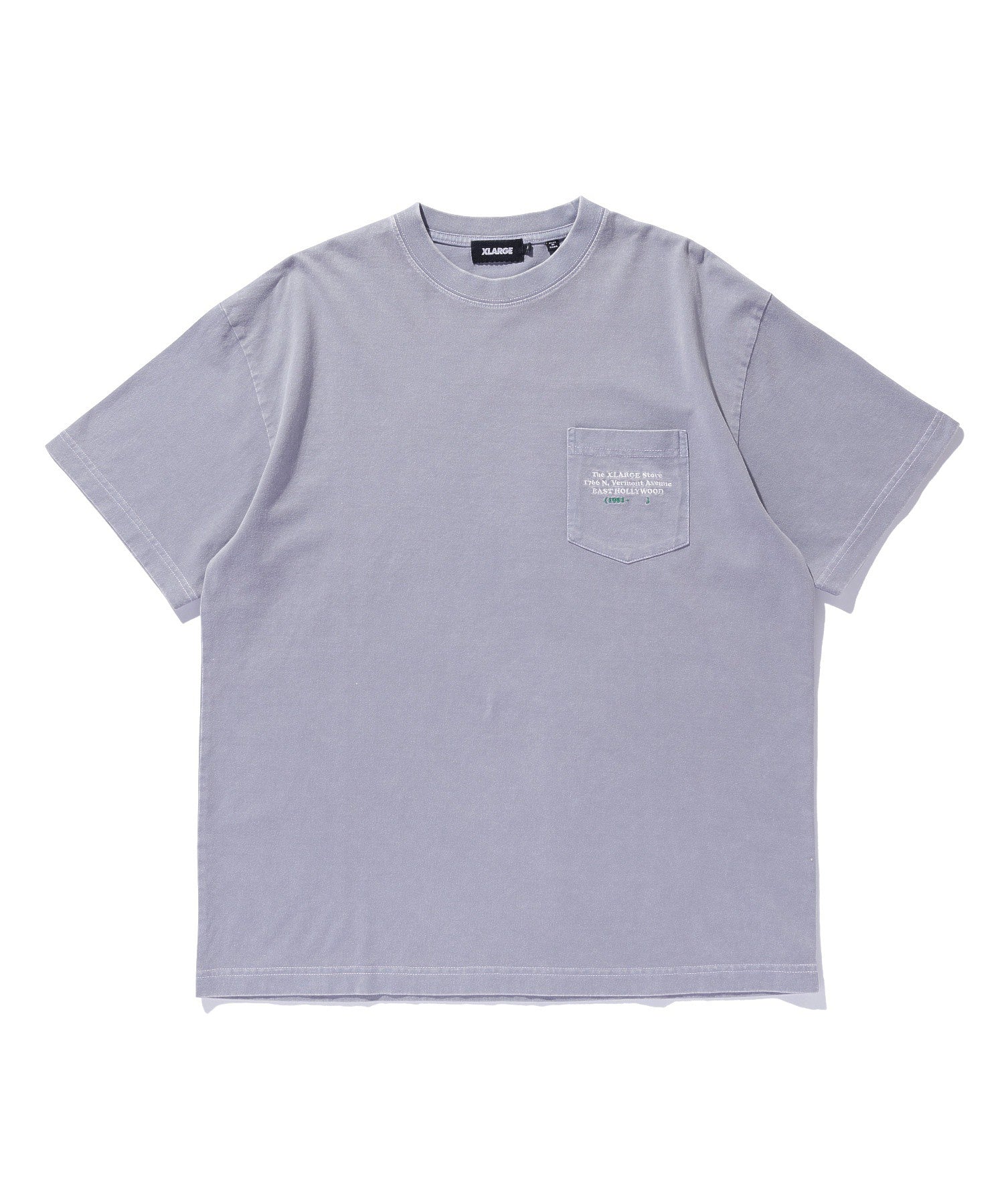 CHEMICAL WASH ADDRESS S/S POCKET TEE