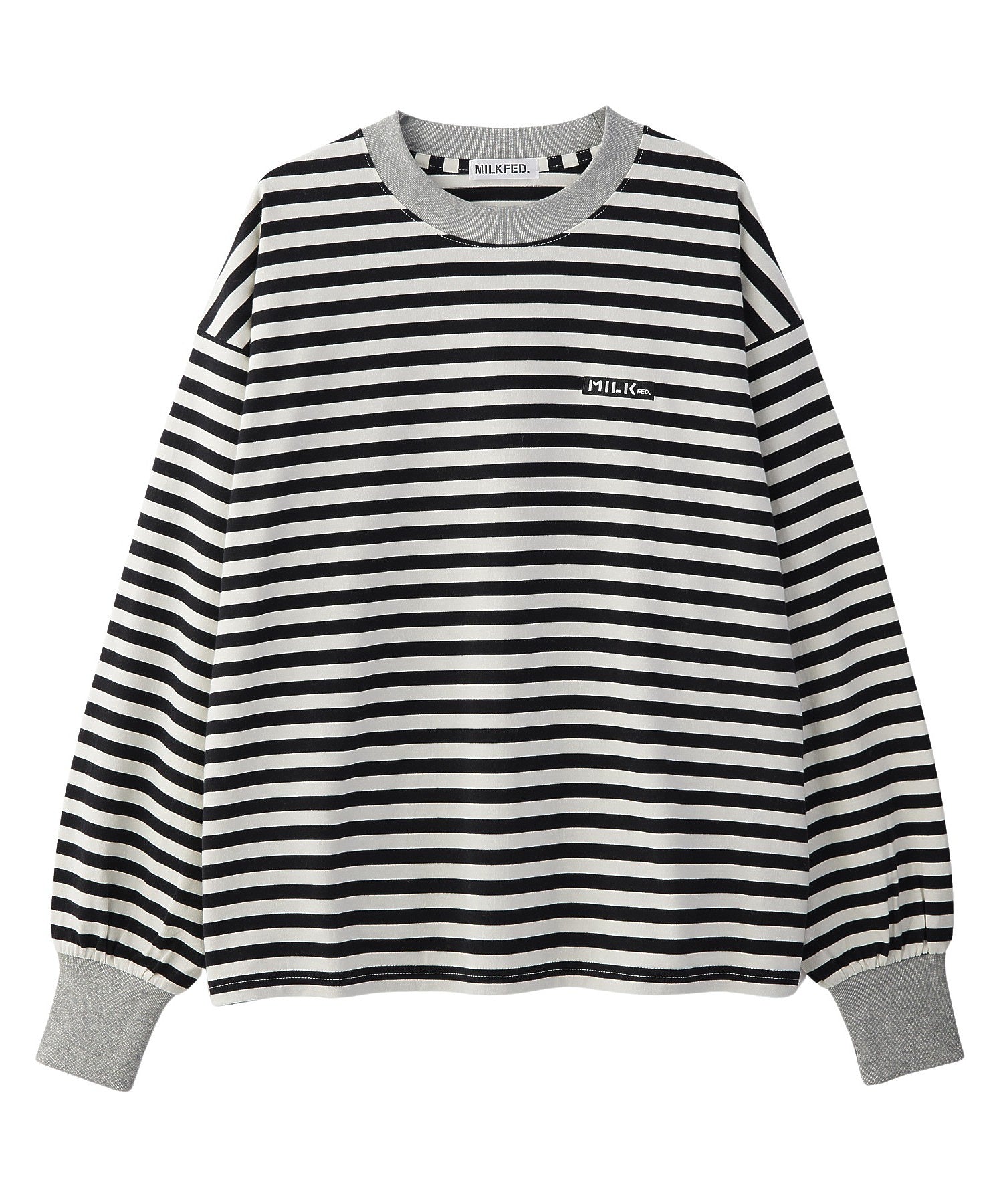 BAR LOGO STRIPED TOP