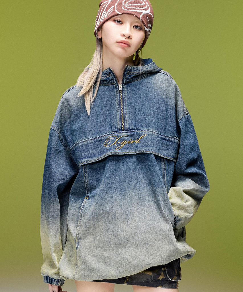 DUSTY DENIM ANORAK DRESS – calif(カリフ)公式サイト DUSTY DENIM ANORAK DRESS – calif(カリフ)公式サイト