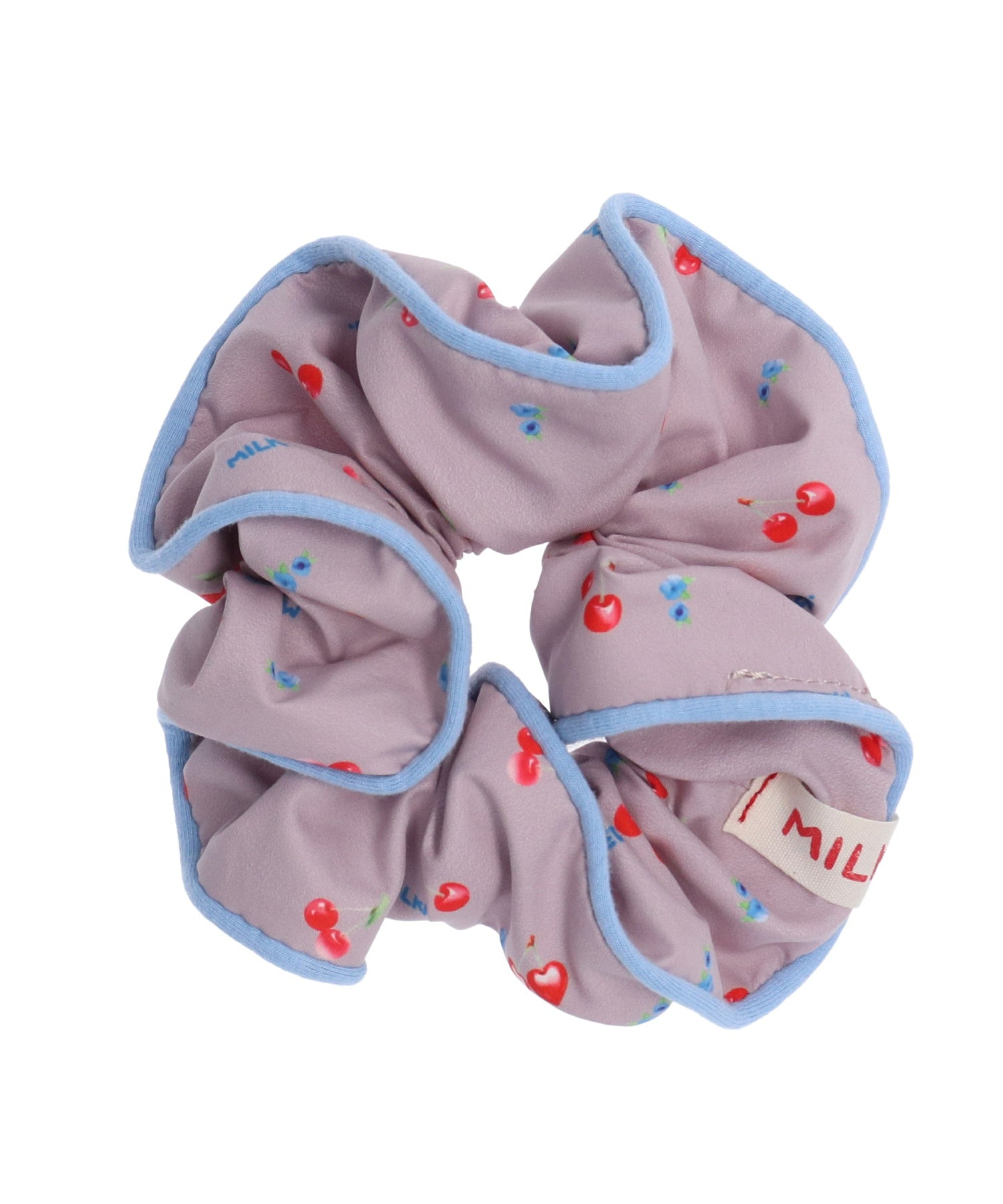 CHERRY PATTERN SCRUNCHIE