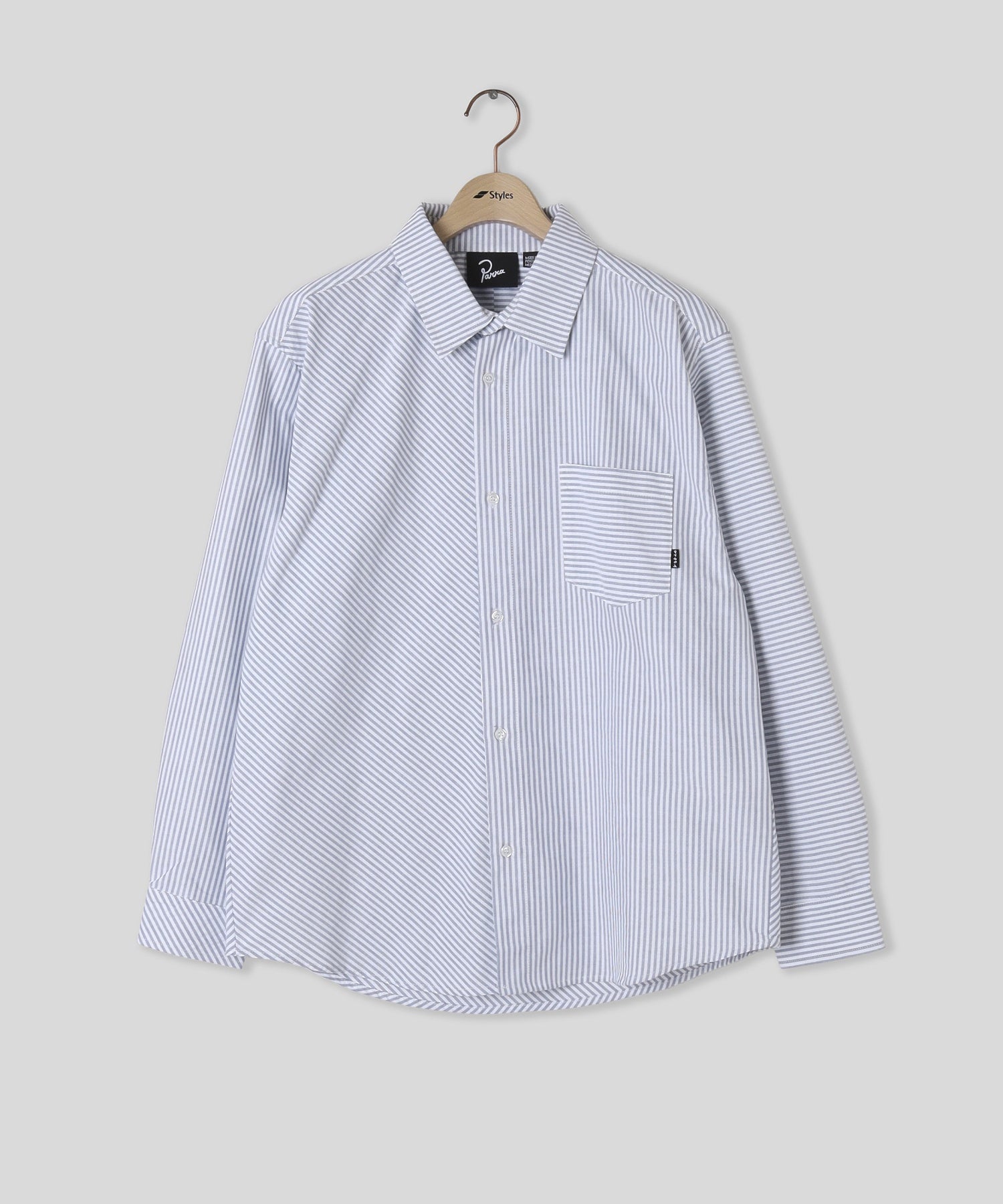 by Parra/パラ/Horizonticaled shirt 55225