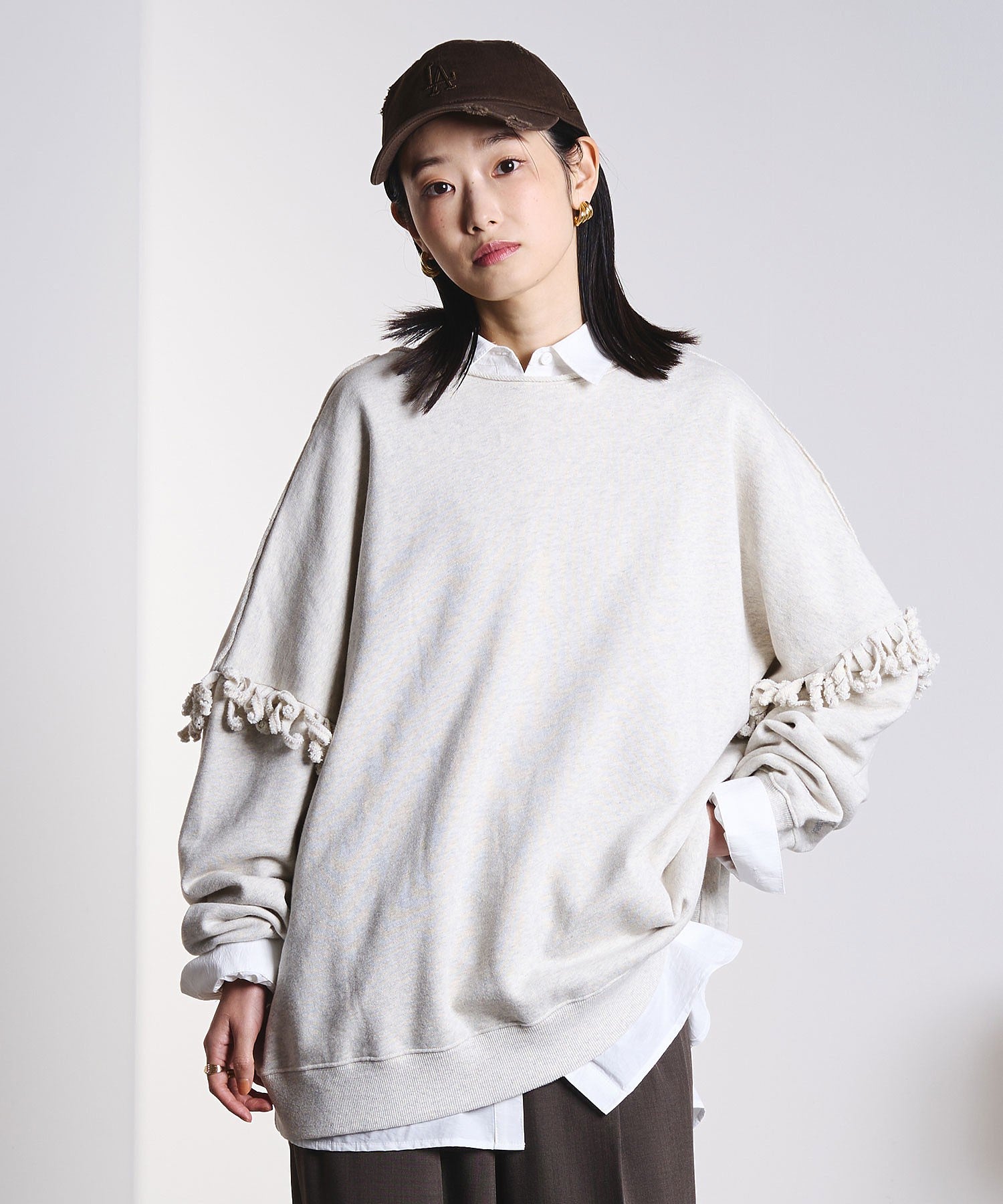 model:169cm 着用サイズ:ONE SIZE