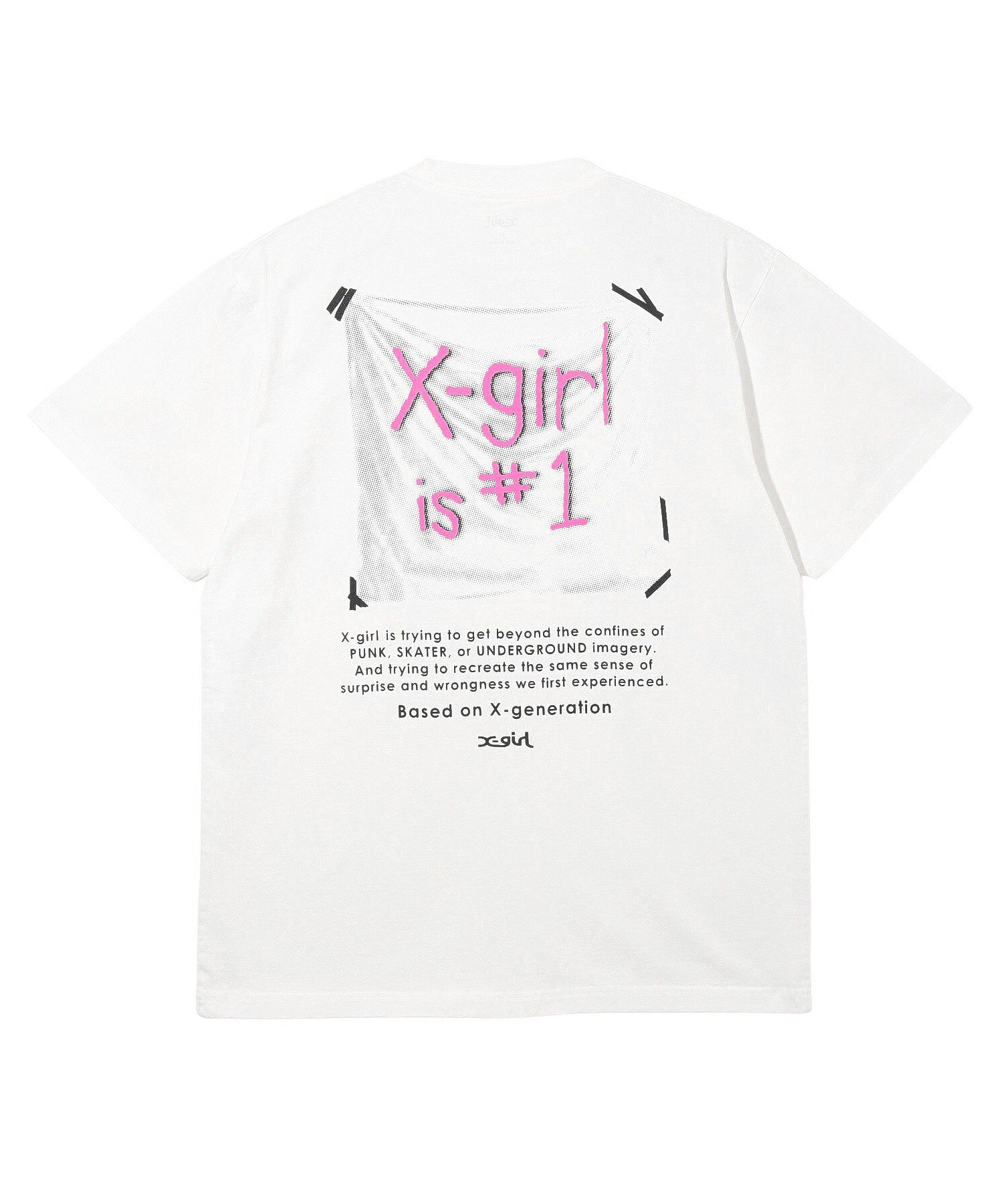 X-girl FLAG S/S TEE