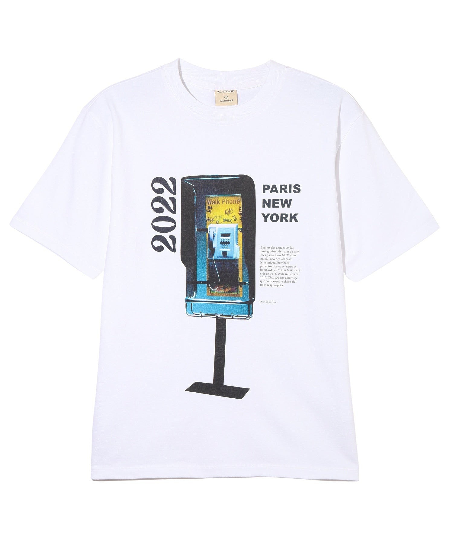 WALK IN PARIS/ウォーキンパリス/Le tshirt heritage Paris New York