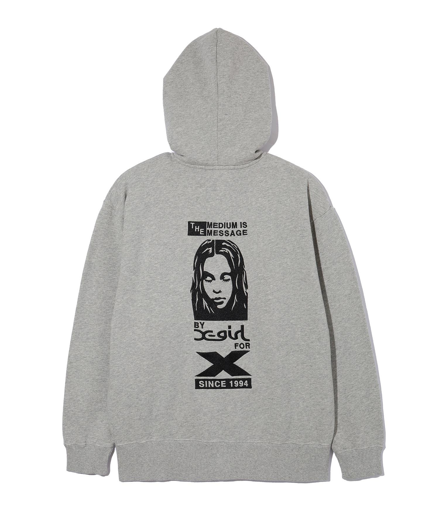 BY X-GIRL FOR X ZIP UP SWEAT HOODIE