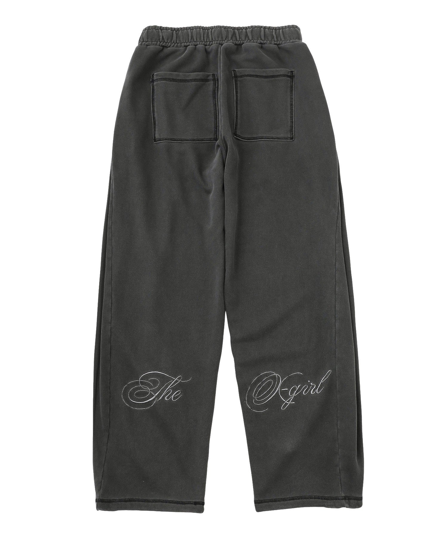 PIGMENT DYED SCRIPT LOGO SWEATPANTS