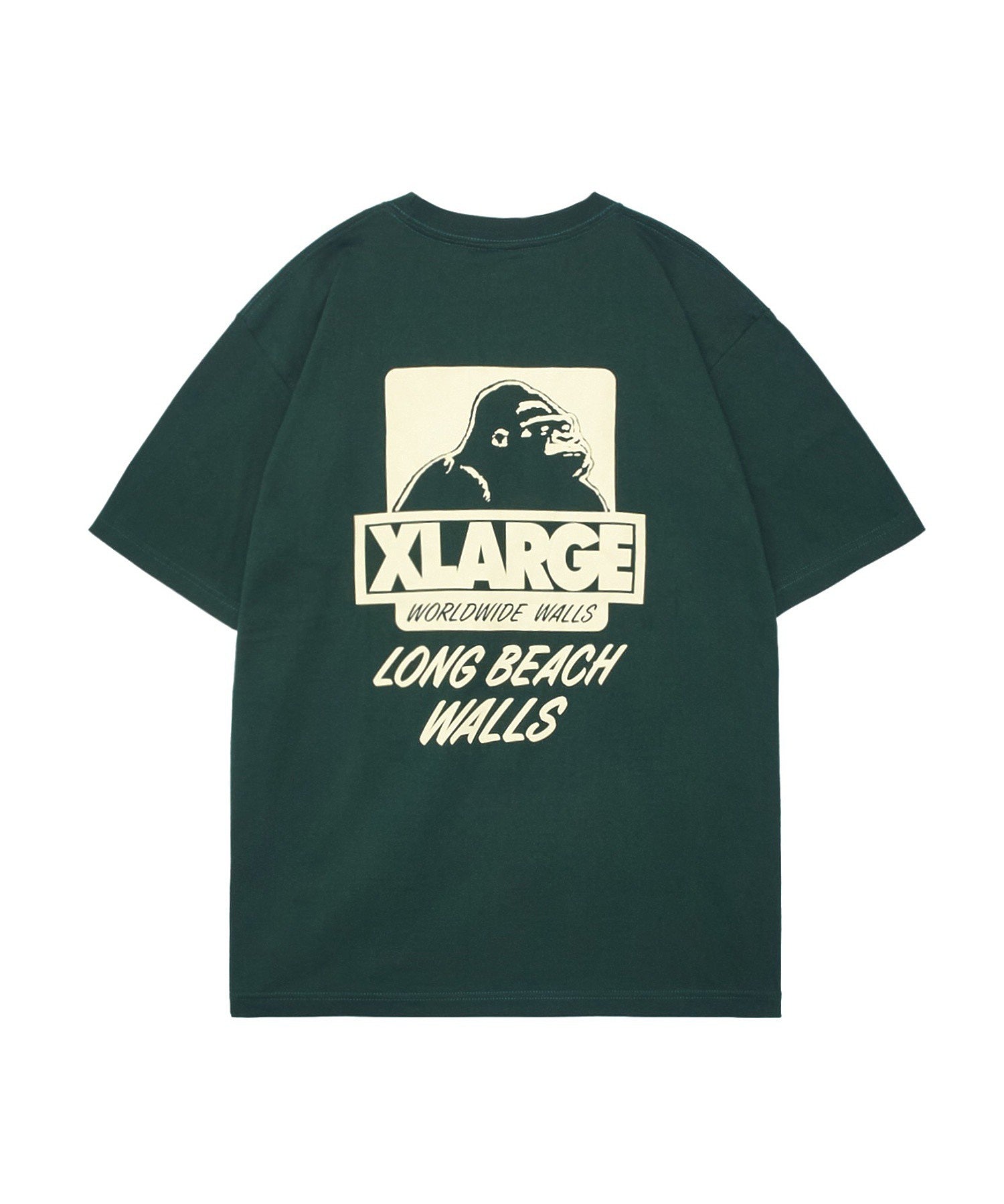 XLARGE x LONG BEACH WALLS S/S TEE calif-ART