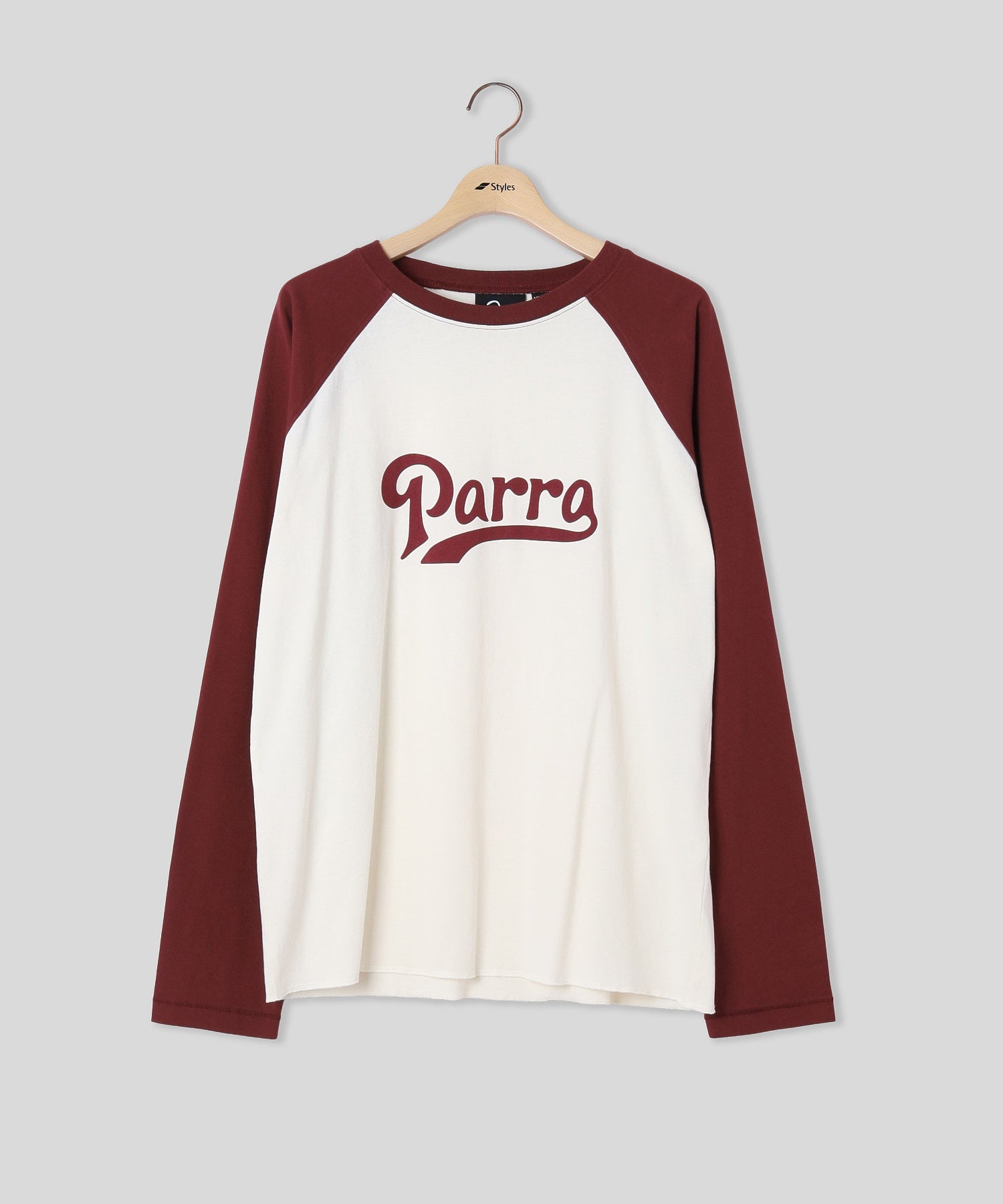 PARRA/パラ/Baller of the based raglan long sleeve t-shirt 56125