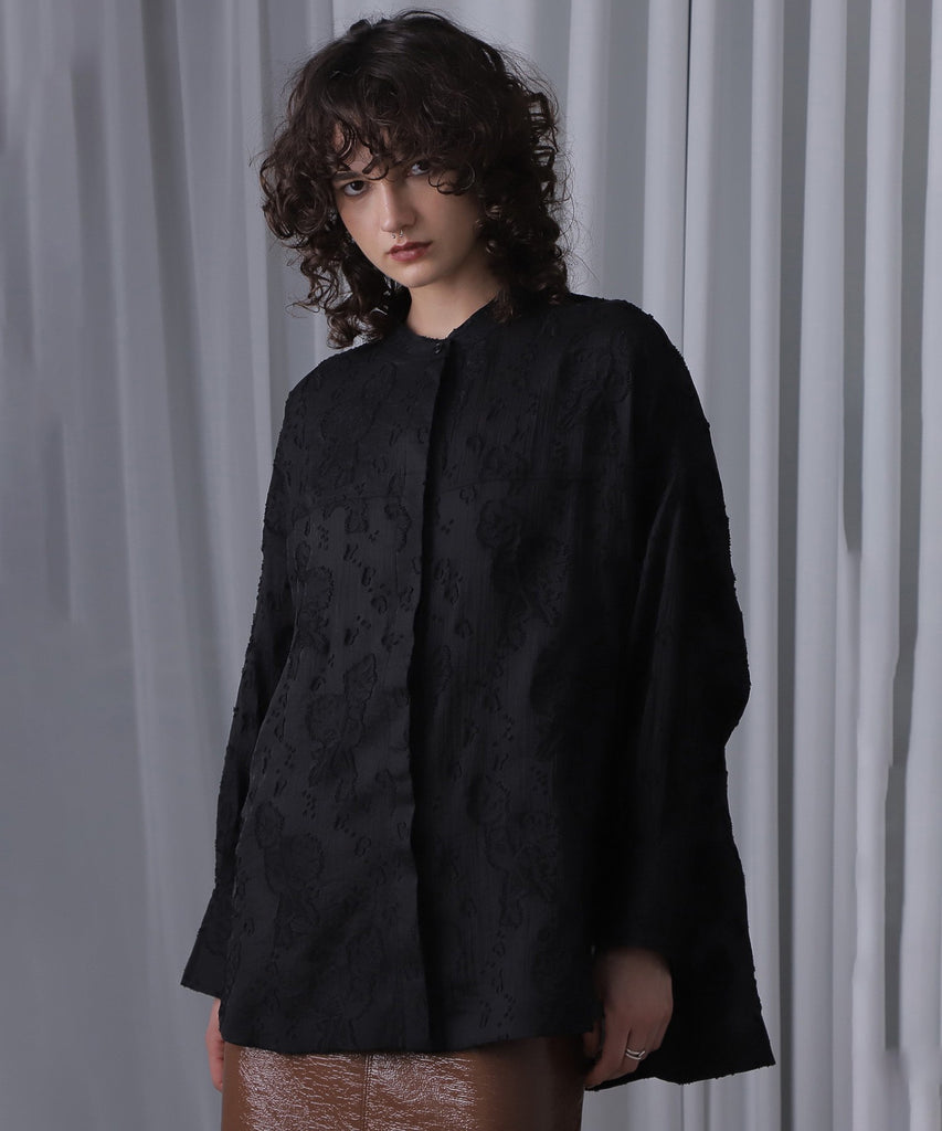 【新品】ROSE BUD◆シアードビー ビッグシャツ ROSE BUD / GENE HEAVENS/シアードビー ワイドスリーブ シャツ – calif