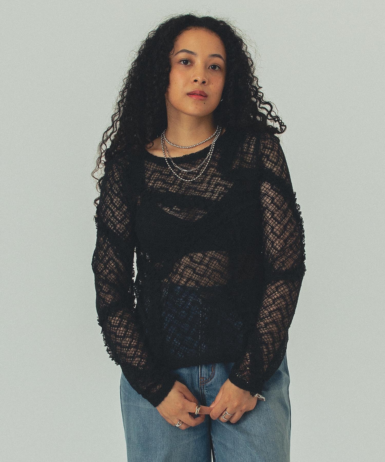 FRILL LACE TOP