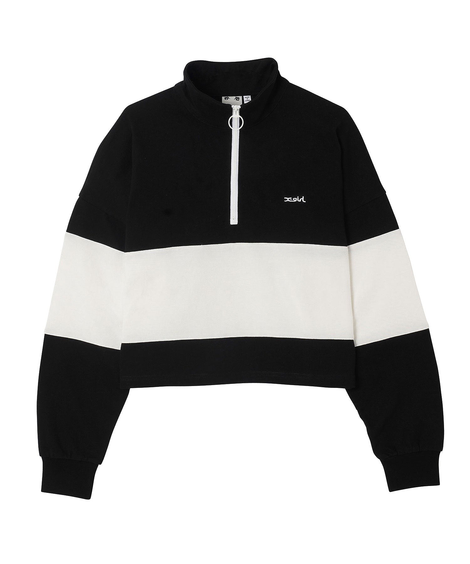 CROPPED RUGBY SHIRT　X-girl