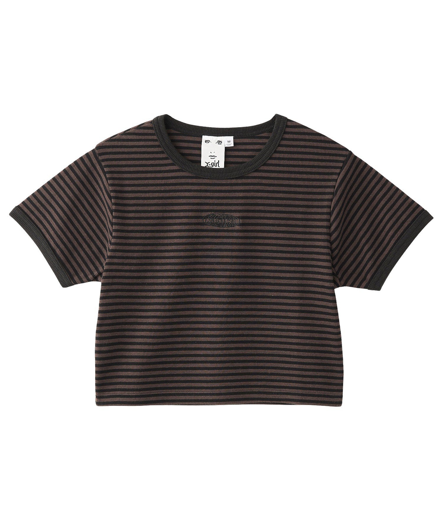 OUTLINE OVAL LOGO S/S TOP