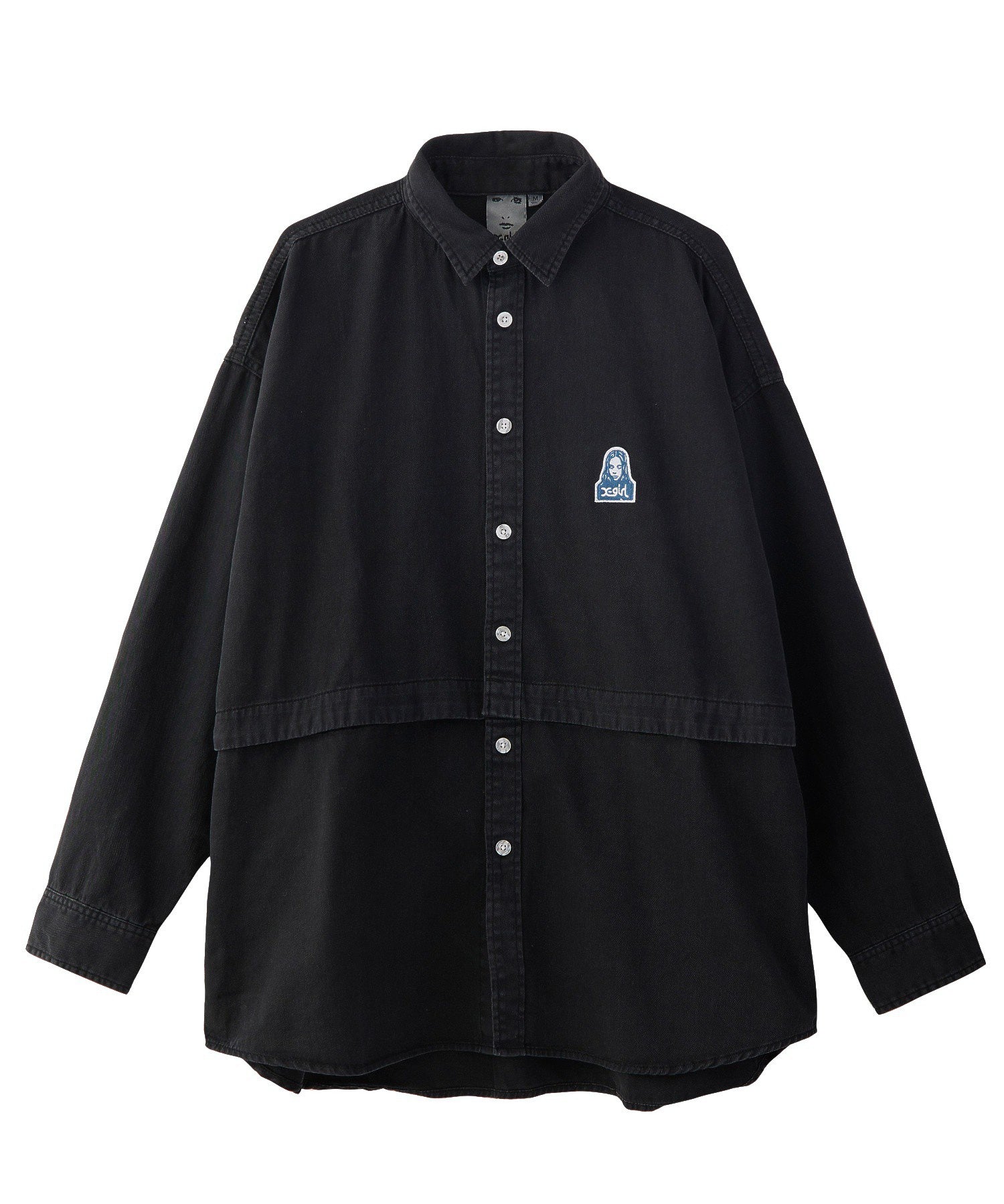 FACE 2WAY LENGTH L/S SHIRT