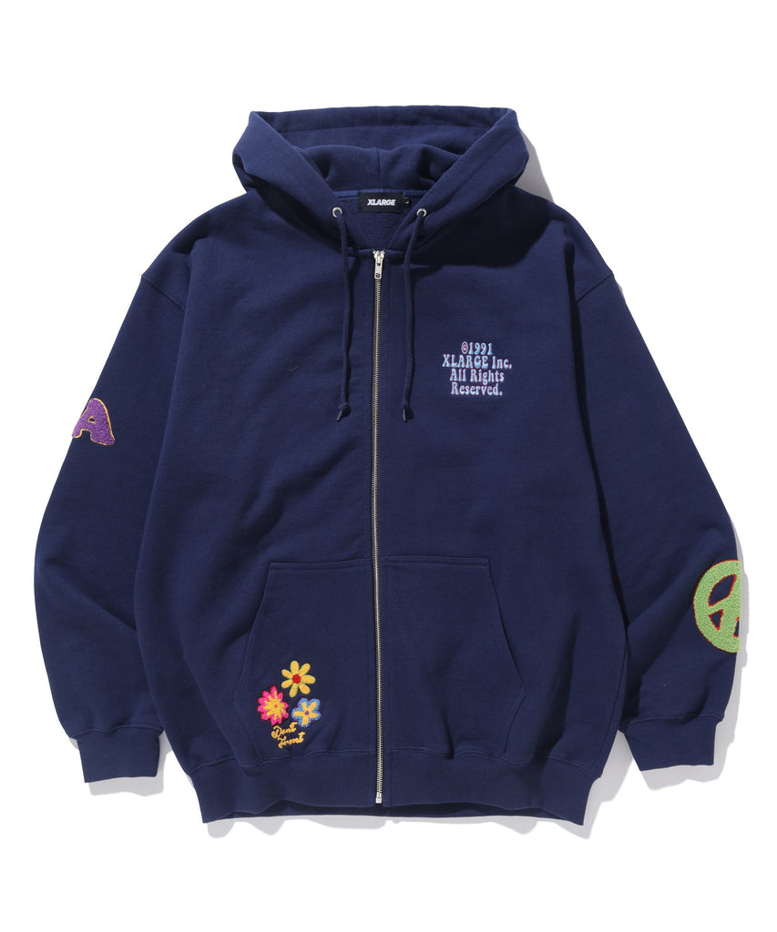 XLARGE / DAISY ZIP HOODED SWEAT – calif（カリフ）公式サイト