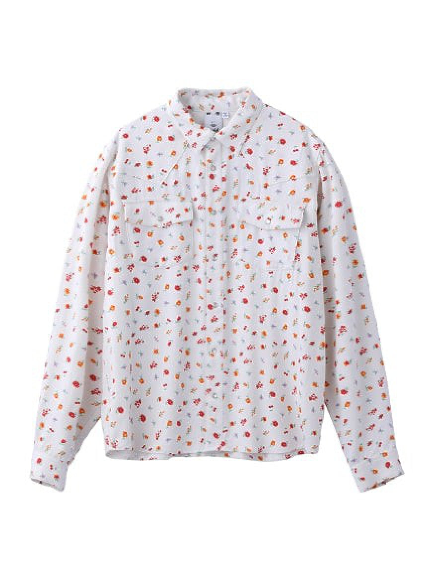 FLORAL WESTERN SHIRT X-girl
